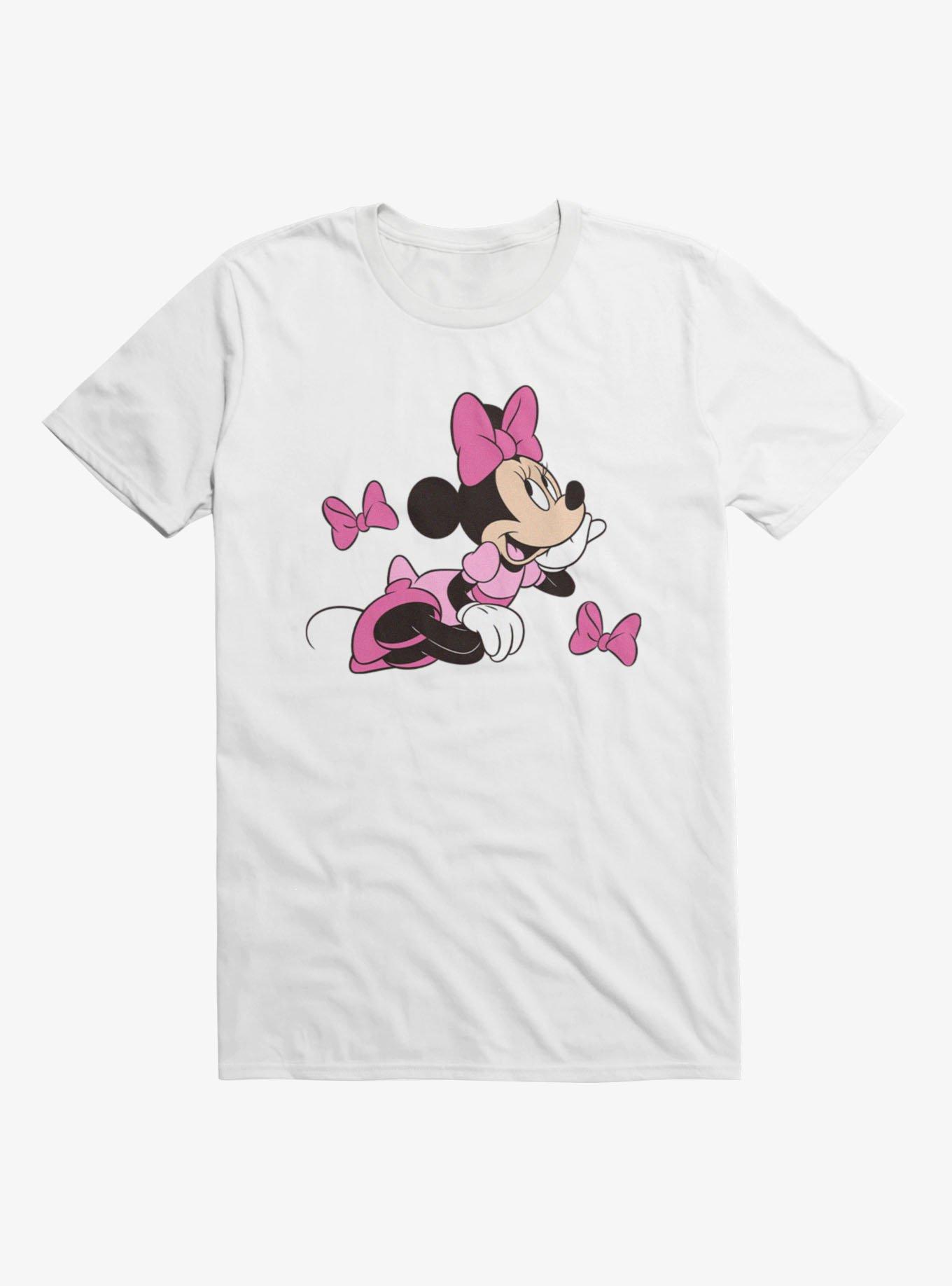 Disney Minnie Mouse Pink Bow Dreamer T-Shirt, , hi-res