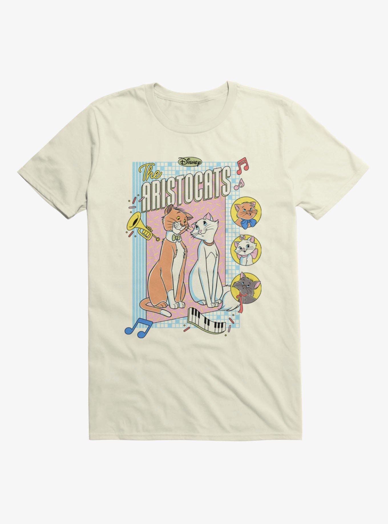 Disney Aristocats Vintage Music Cover T-Shirt
