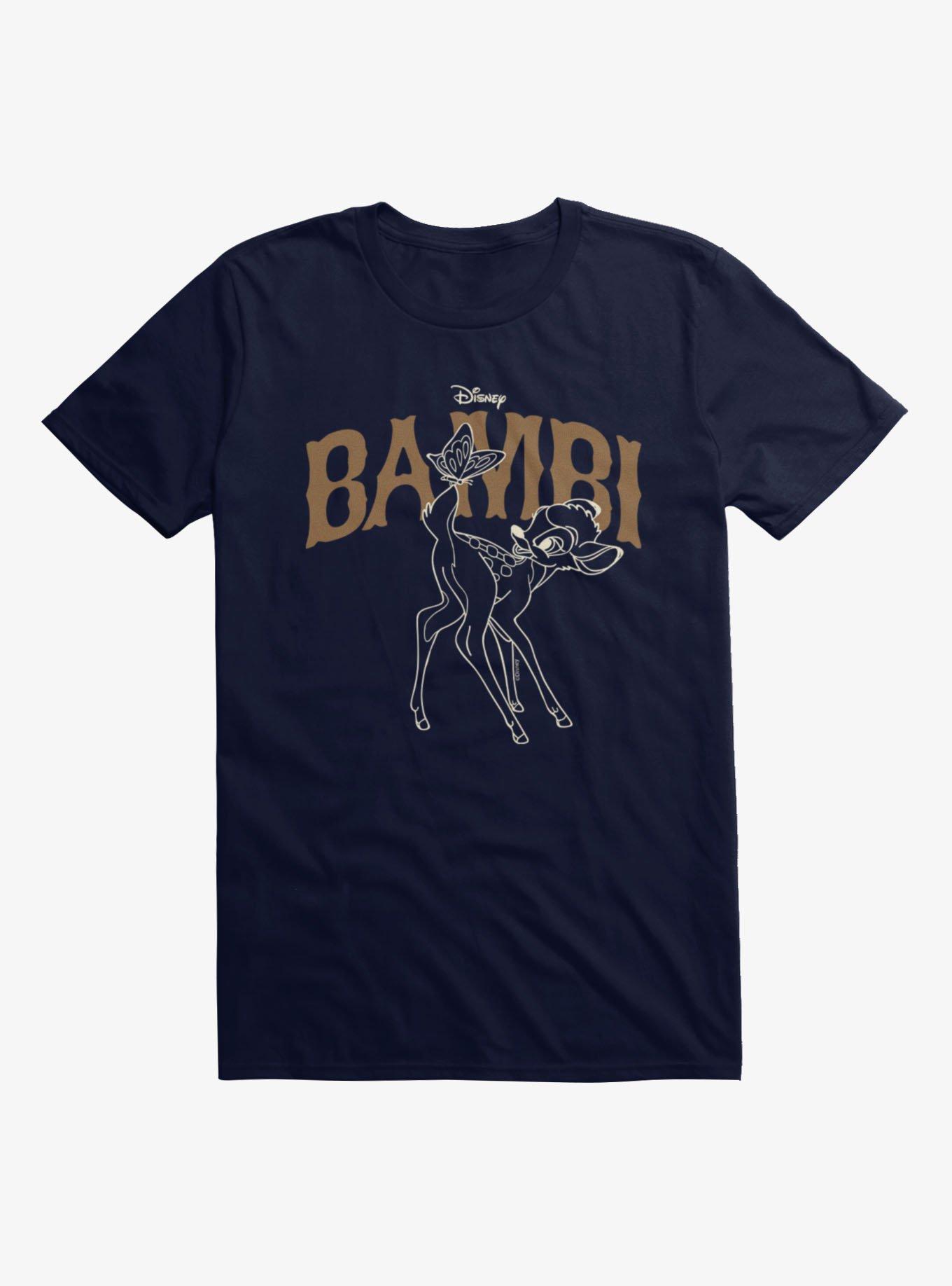 Disney Bambi Rustic Butterfly Outline T-Shirt, , hi-res