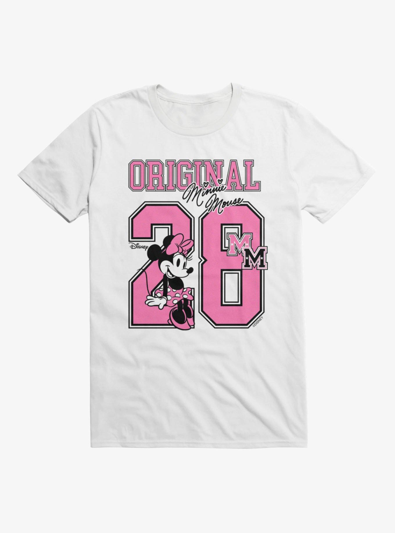 Disney Minnie Mouse Original 28 In Pink T-Shirt, , hi-res