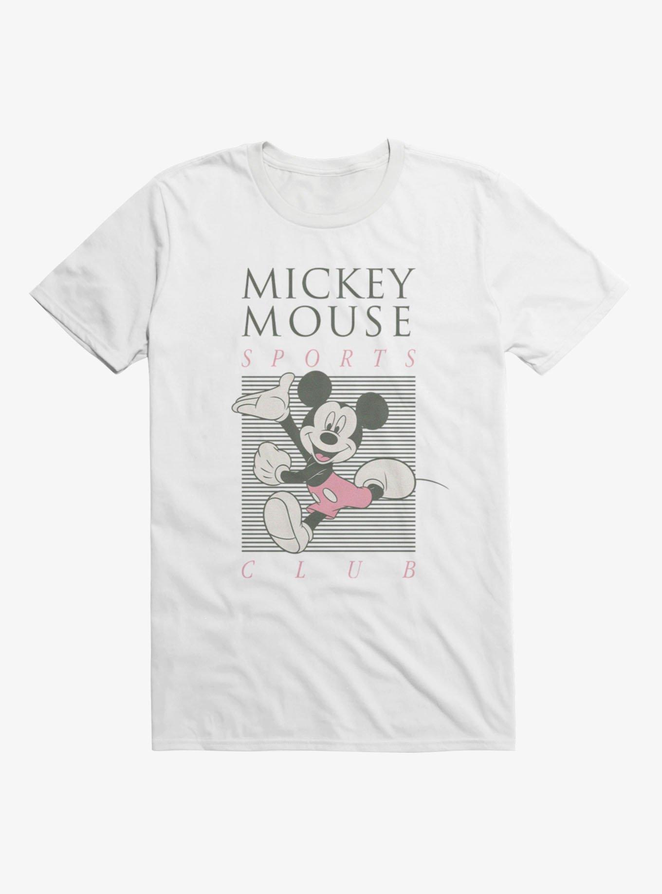 Disney Mickey Mouse Sports Club Lines T-Shirt, , hi-res