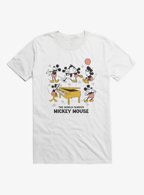 Disney Mickey Mouse World Famous Vintage Fun T-Shirt | Hot Topic