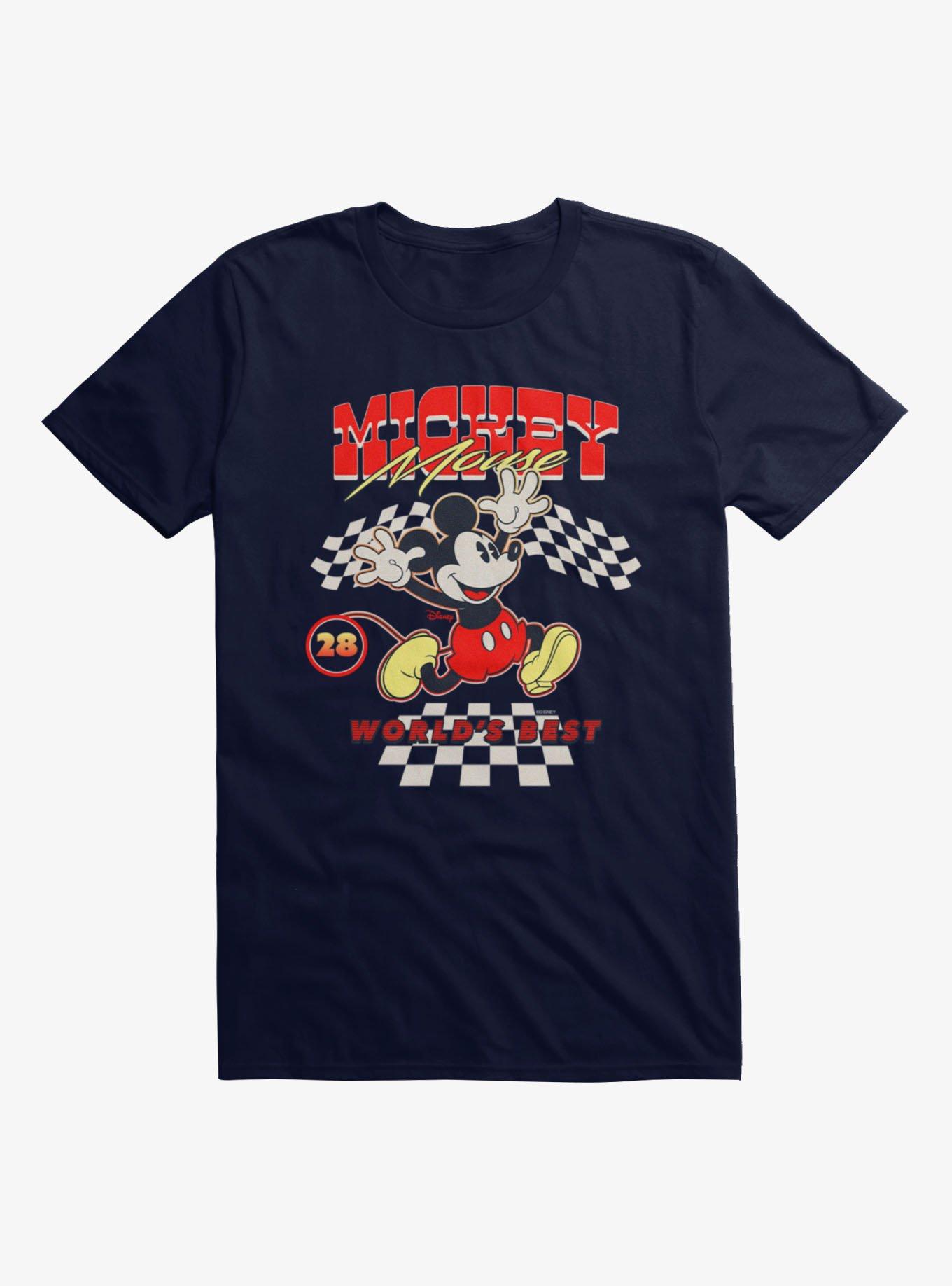 Disney Mickey Mouse Worlds Best Racer 28 Vintage T-Shirt, , hi-res