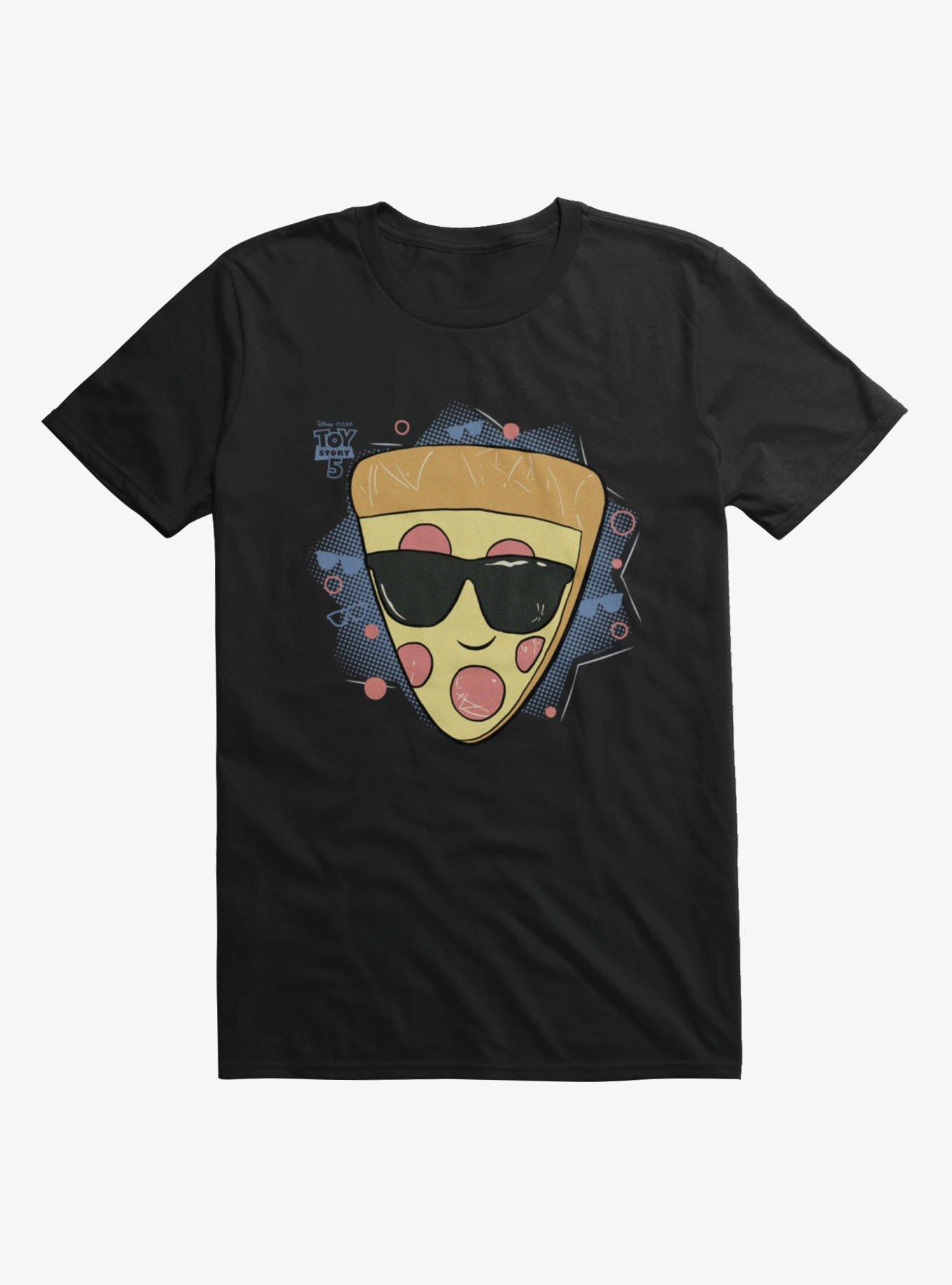 Disney Pixar Toy Story 5 Pizza With Sunglasses Pepperoni Explosion T-Shirt, , hi-res