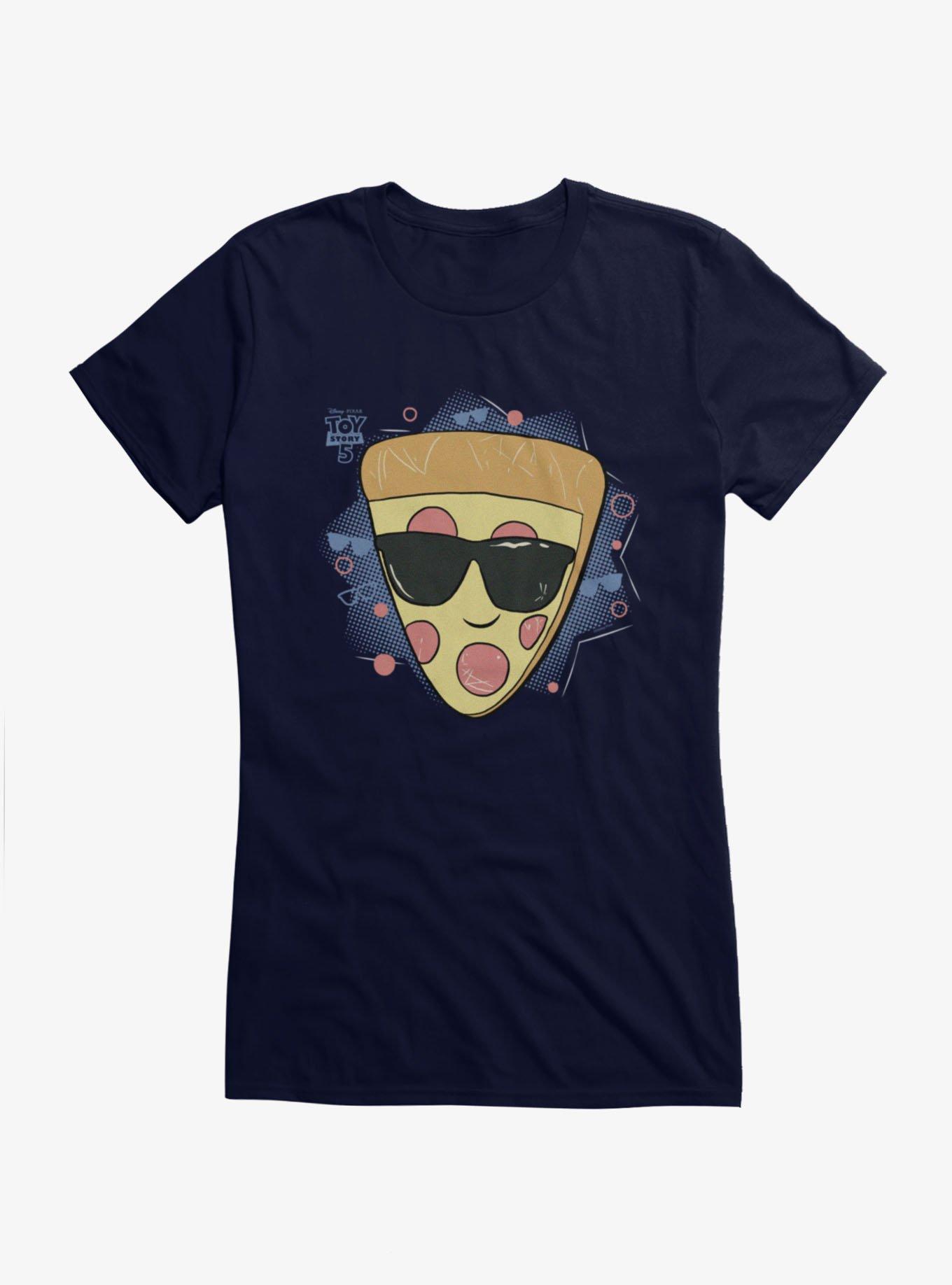 Disney Pixar Toy Story 5 Pizza With Sunglasses Pepperoni Explosion Girls T-Shirt, , hi-res