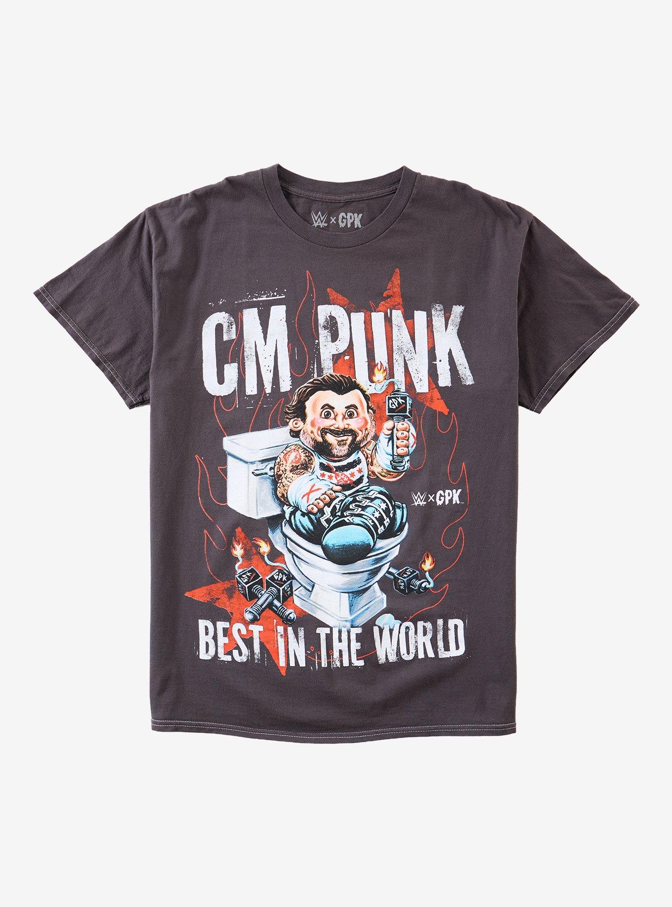 WWE X Garbage Pail Kids CM Punk T-Shirt