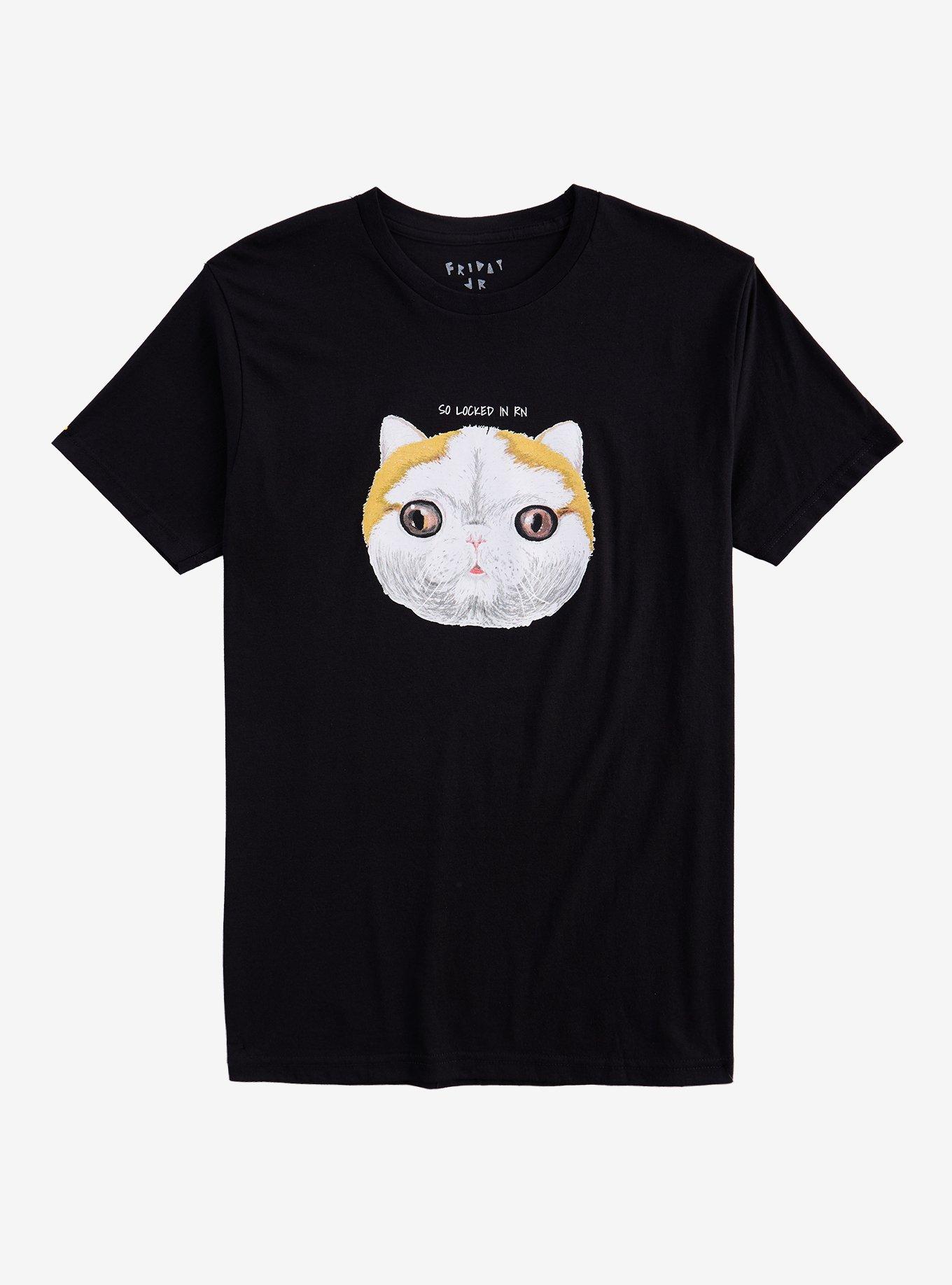 Cat Locked In T-Shirt By Friday Jr.