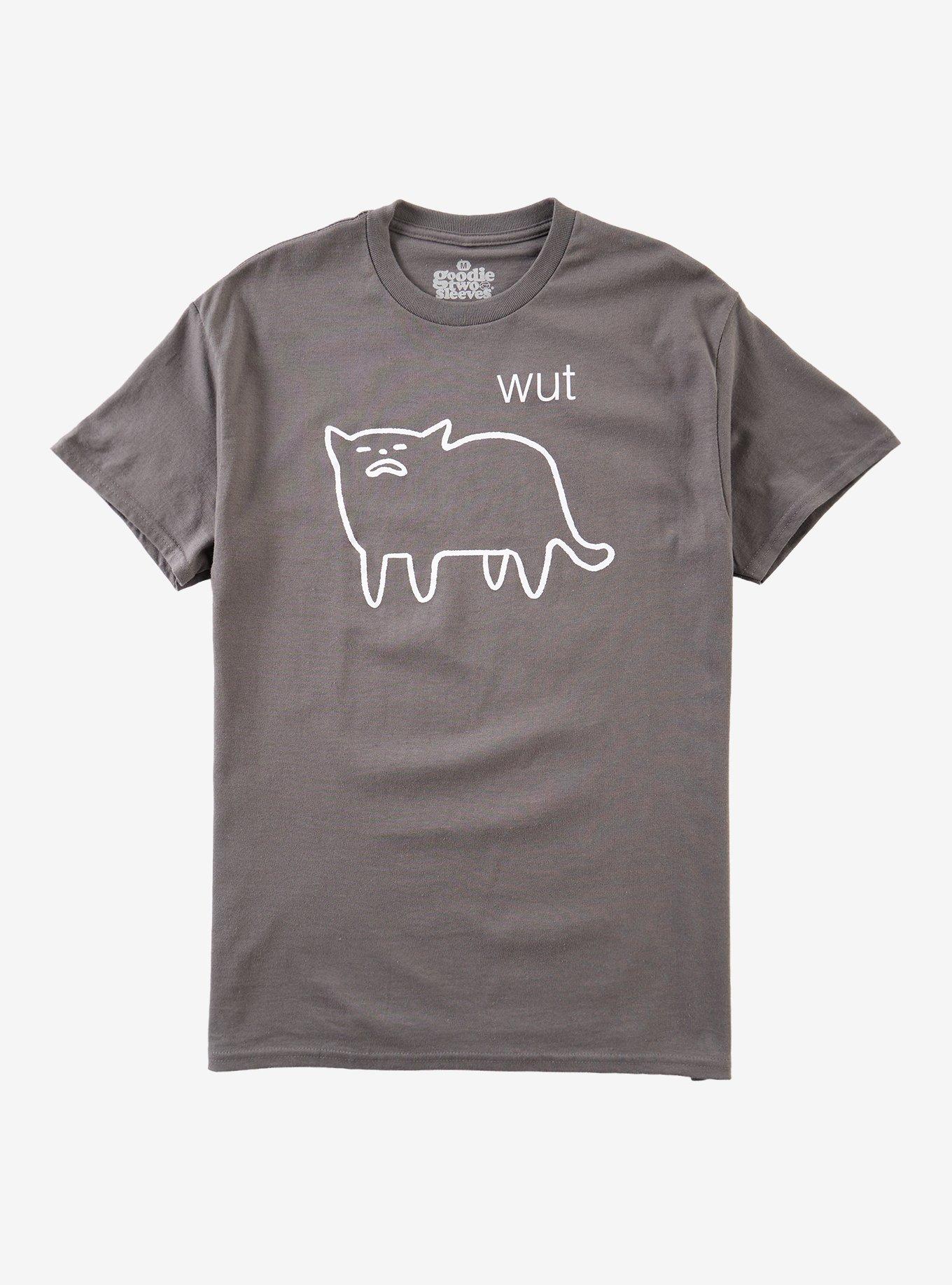 Wut Cat Doodle T-Shirt By Goodie Two Sleeves | Hot Topic