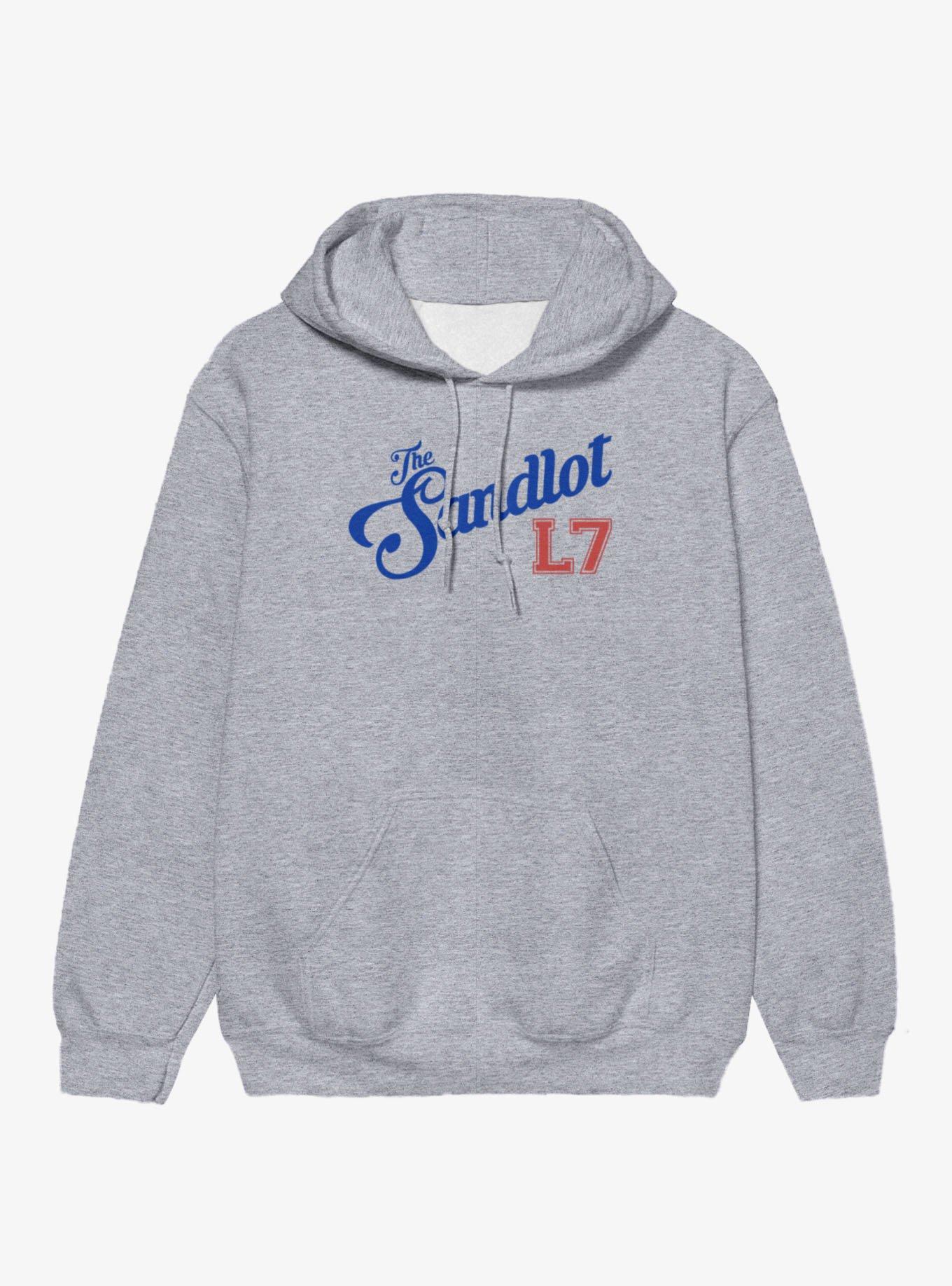 The Sandlot Team L7 Logo Mens Hoodie, SPORT GRAY, hi-res view 1