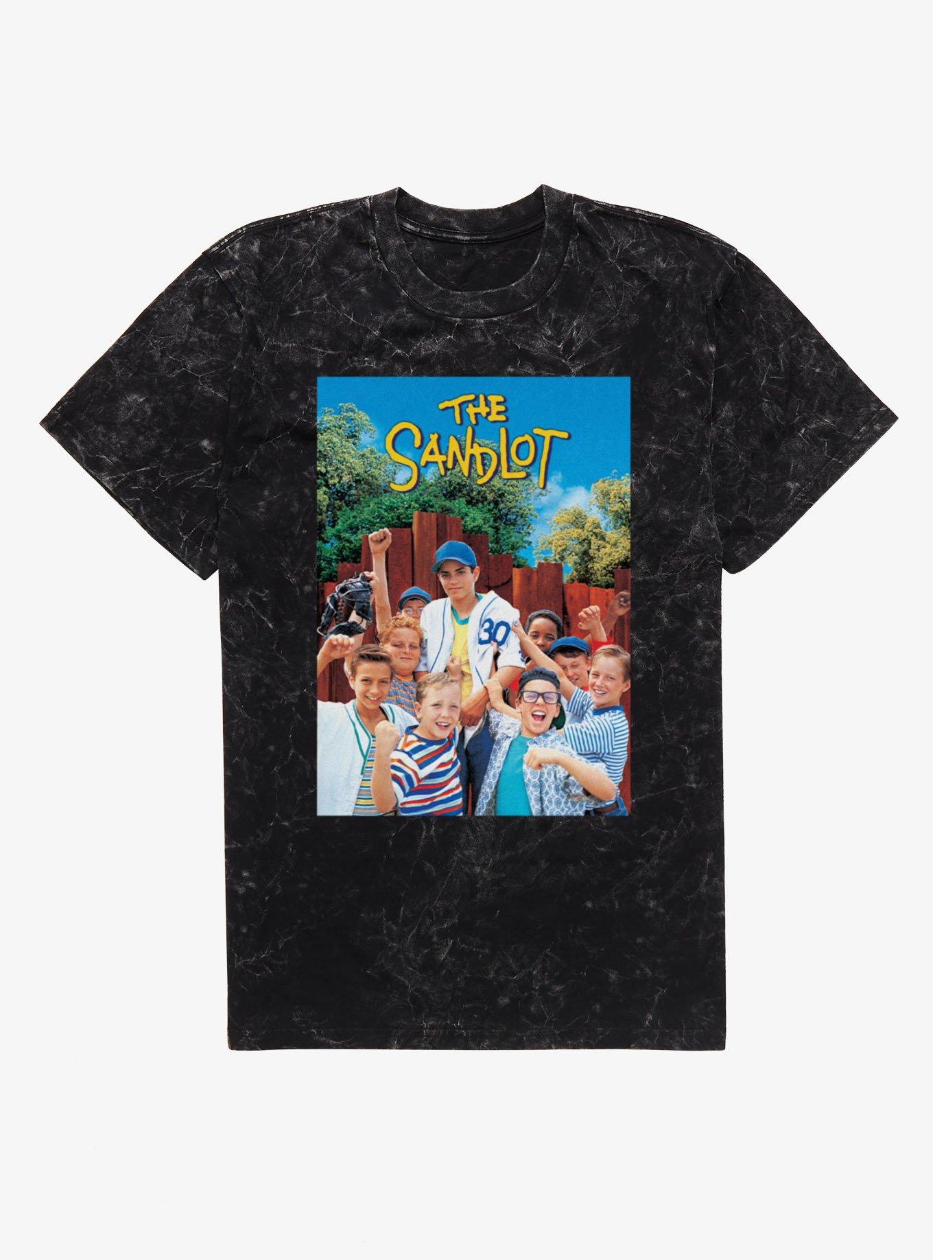 The Sandlot Classic Movie Poster Mens Mineral Wash T-Shirt, , hi-res
