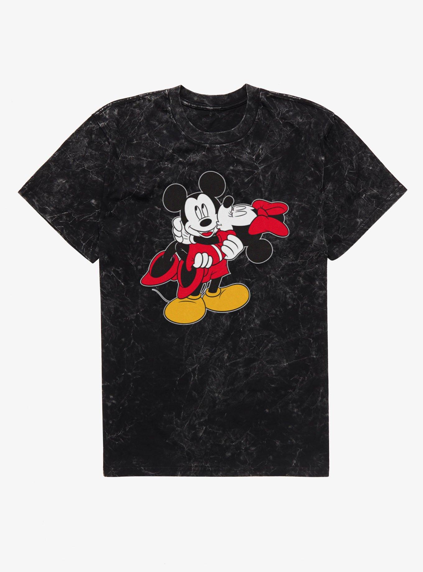 Disney Mickey Mouse Carrying Kiss Minnie T-Shirt, , hi-res