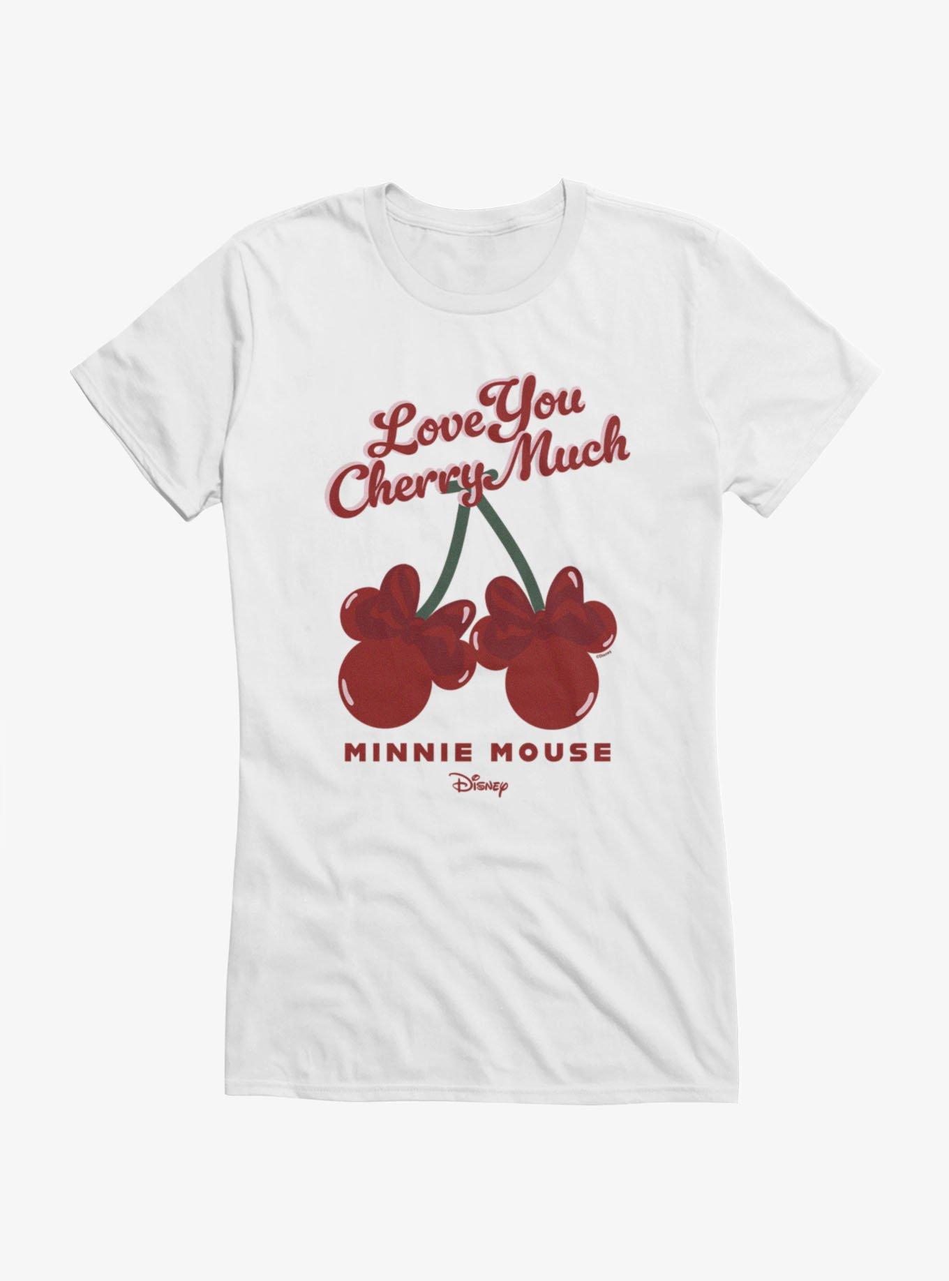 Disney Minnie Mouse Love You Cherry Much Girls T-Shirt, , hi-res