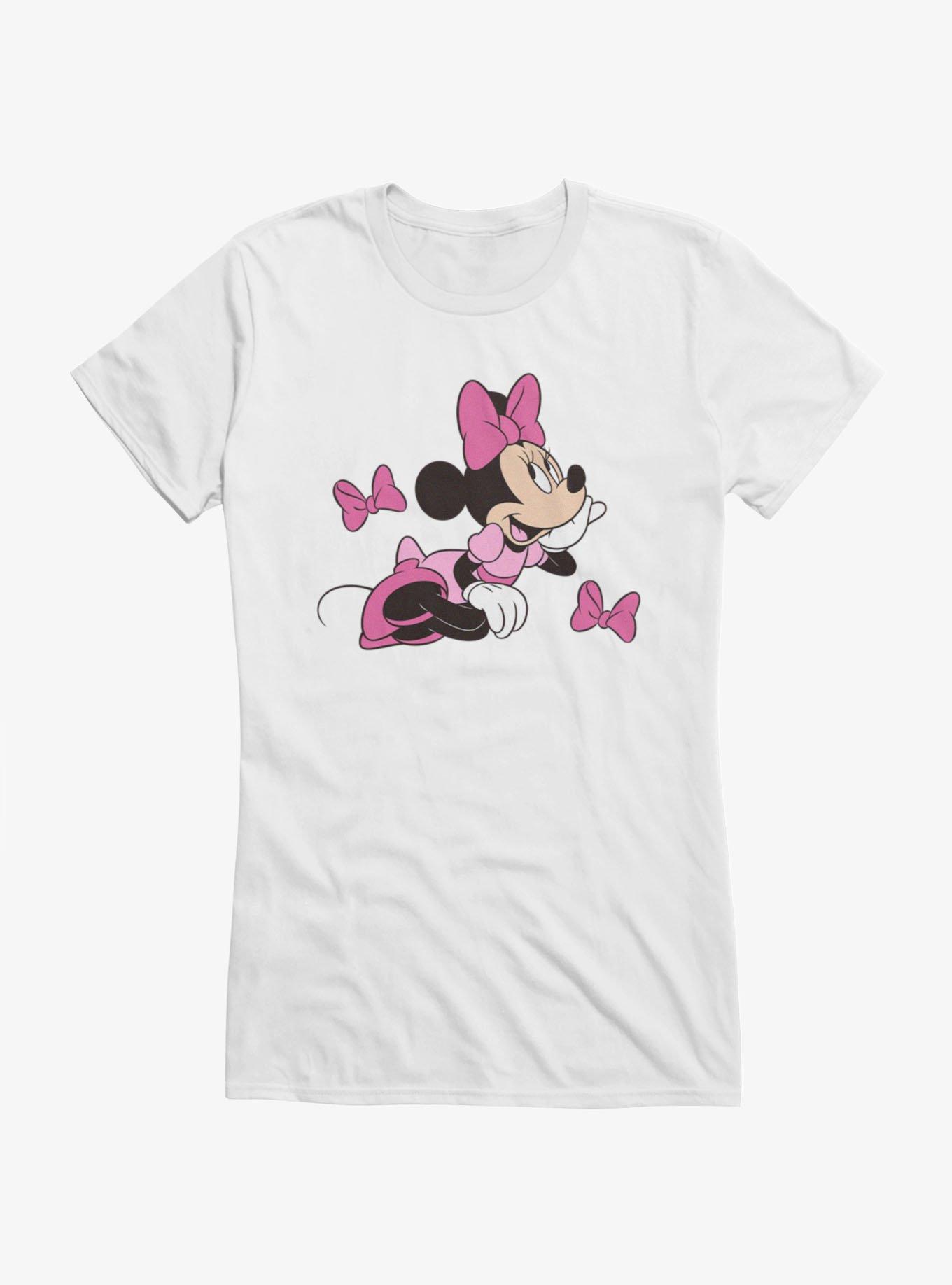 Disney Minnie Mouse Pink Bow Dreamer Girls T-Shirt, , hi-res