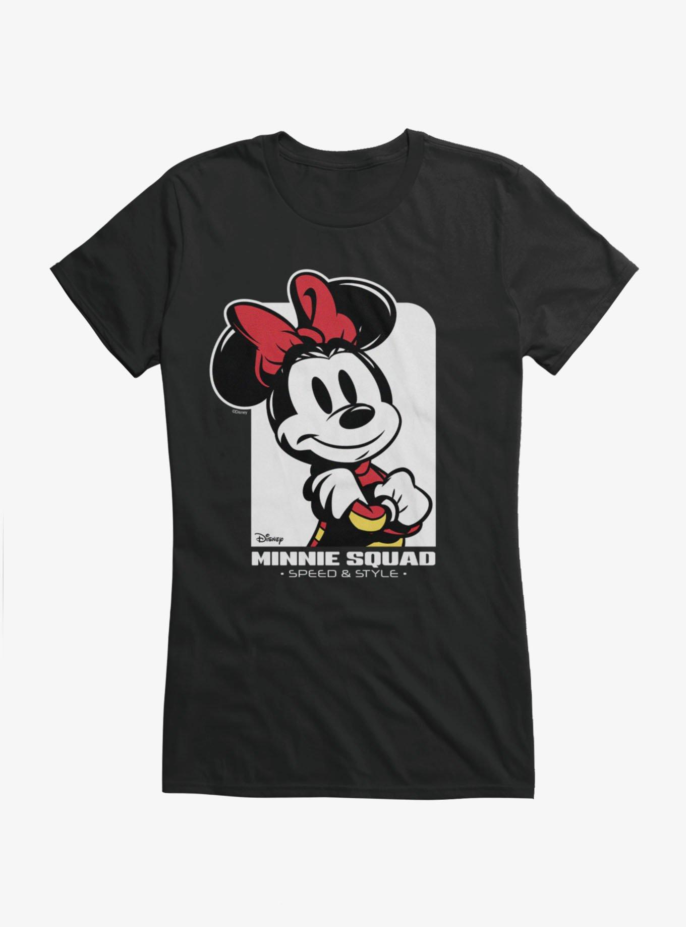 Disney Minnie Mouse Speed And Style Squad Girls T-Shirt, , hi-res