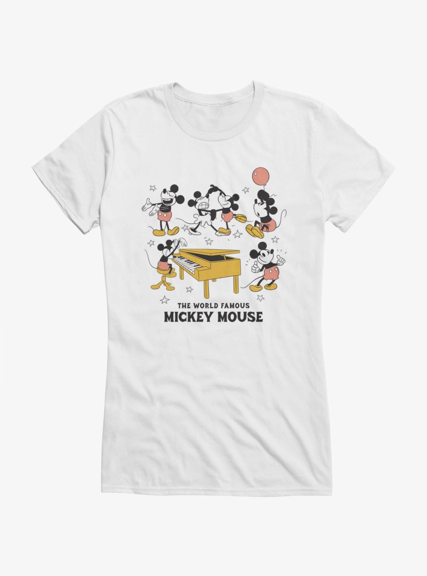 Disney Mickey Mouse World Famous Vintage Fun Girls T-Shirt, , hi-res