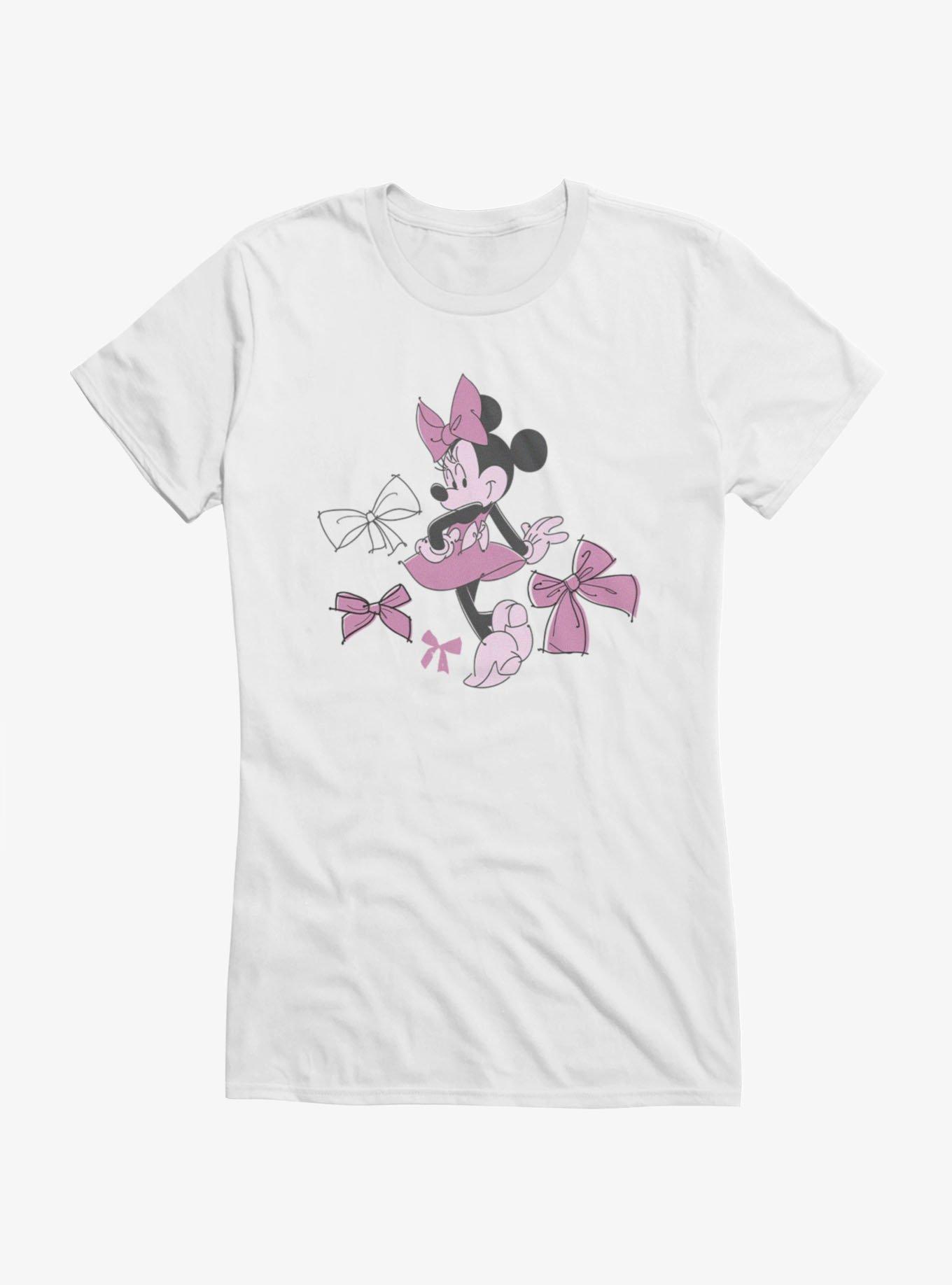 Disney Minnie Mouse Bows Of Fashion Sketch Girls T-Shirt, , hi-res