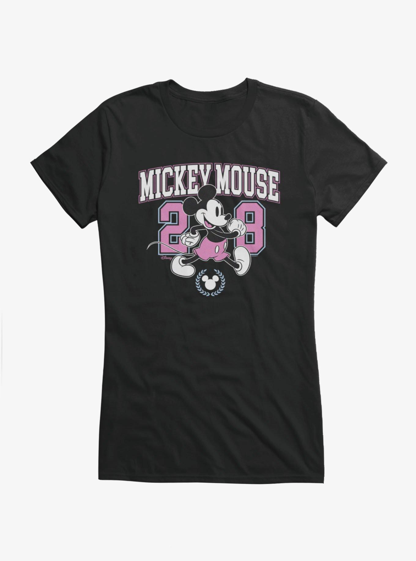 Disney Mickey Mouse 28 Collegiate Girls T-Shirt, , hi-res