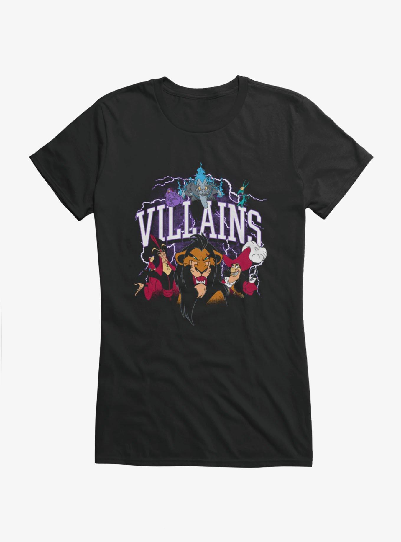 Disney Villains Lightning Evil Smiles Girls T-Shirt, , hi-res