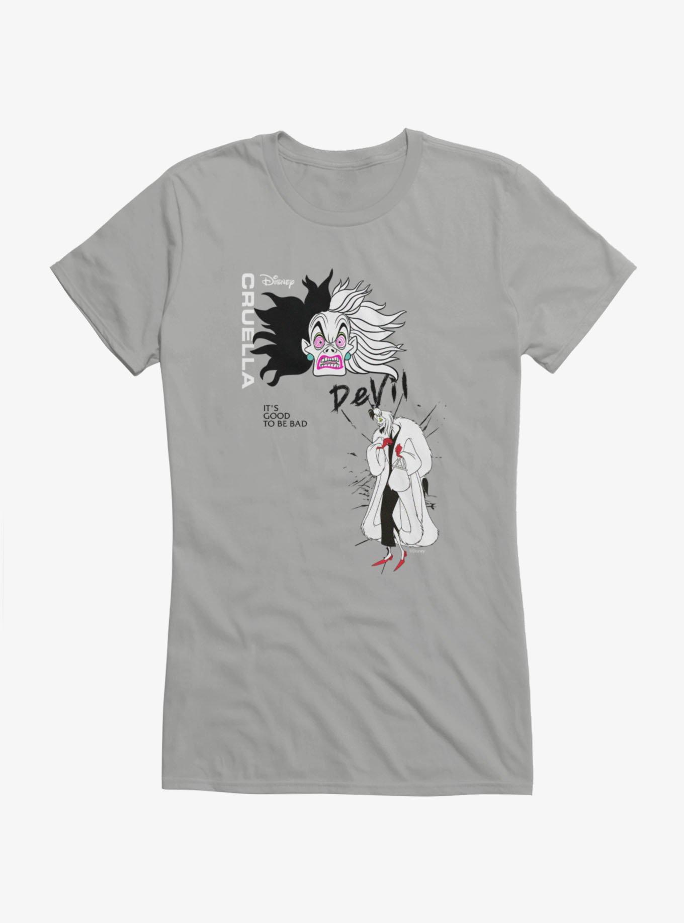 Disney Villains Cruella It's Good To Be Bad Girls T-Shirt, , hi-res