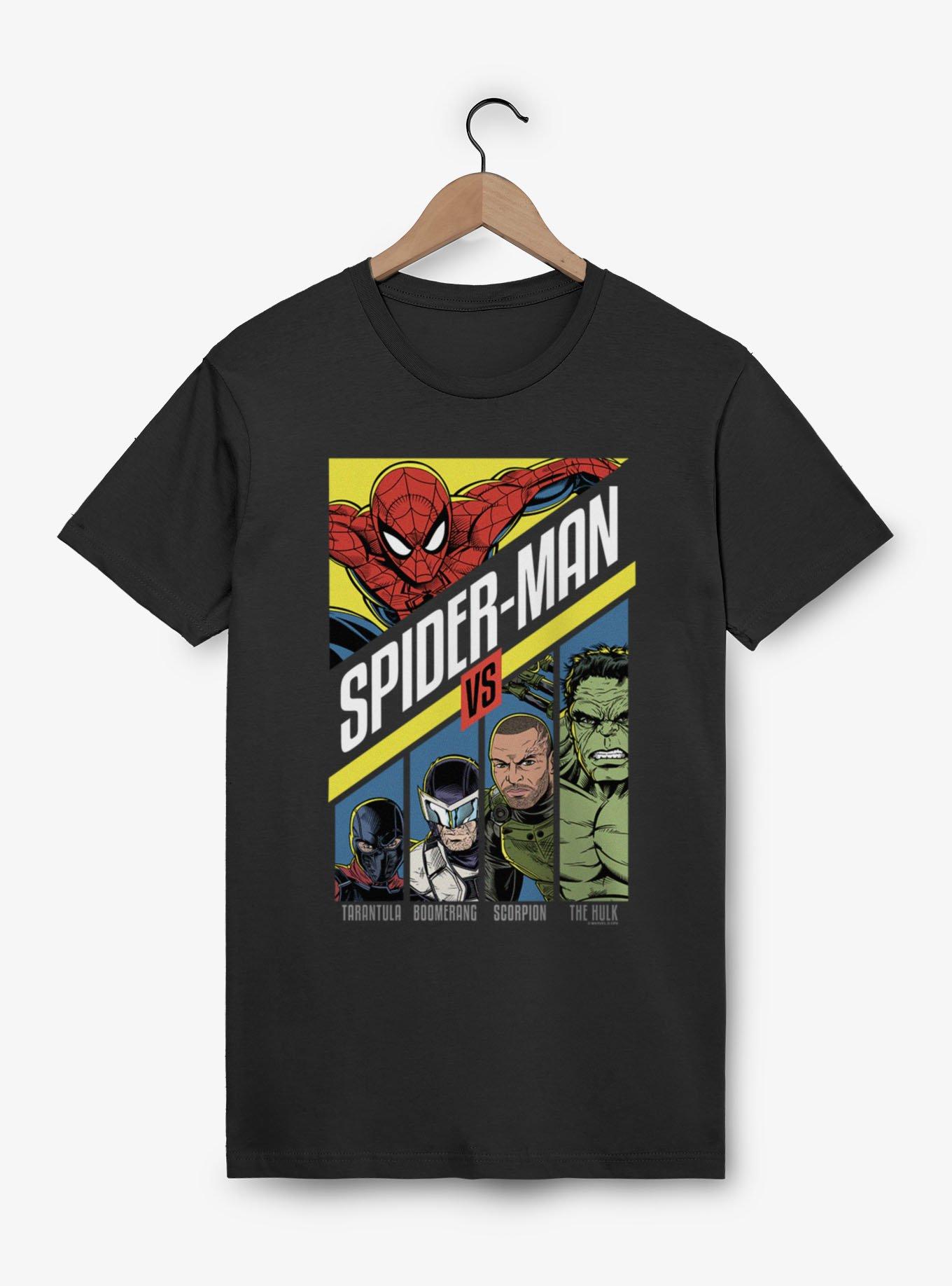Marvel Spider-Man Brand New Day Vs Tarantula Boomerang Scorpion Hulk T-Shirt, , hi-res