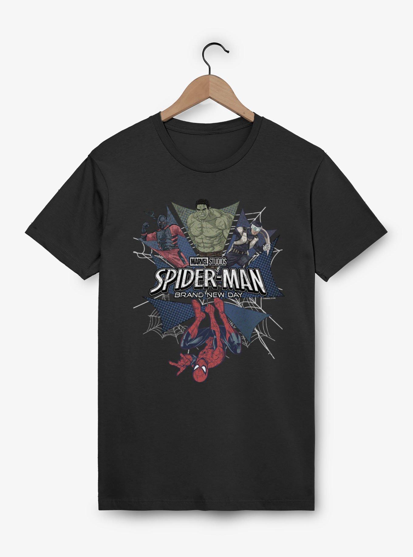 Marvel Spider-Man Brand New Day Web Of Enemies Tarantula Boomerang Hulk T-Shirt, , hi-res