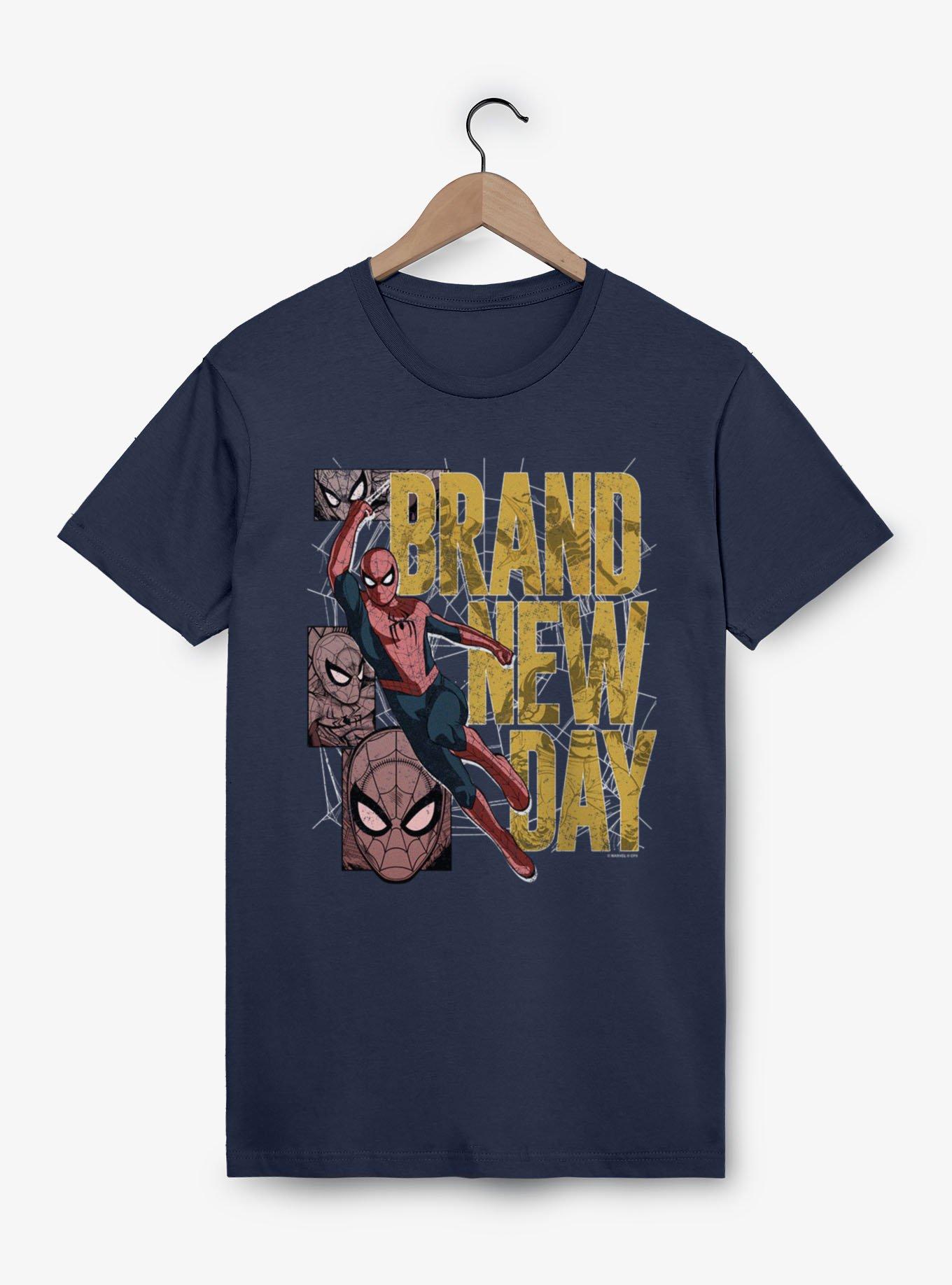 Marvel Spider-Man Brand New Day Swinging Panel T-Shirt, , hi-res