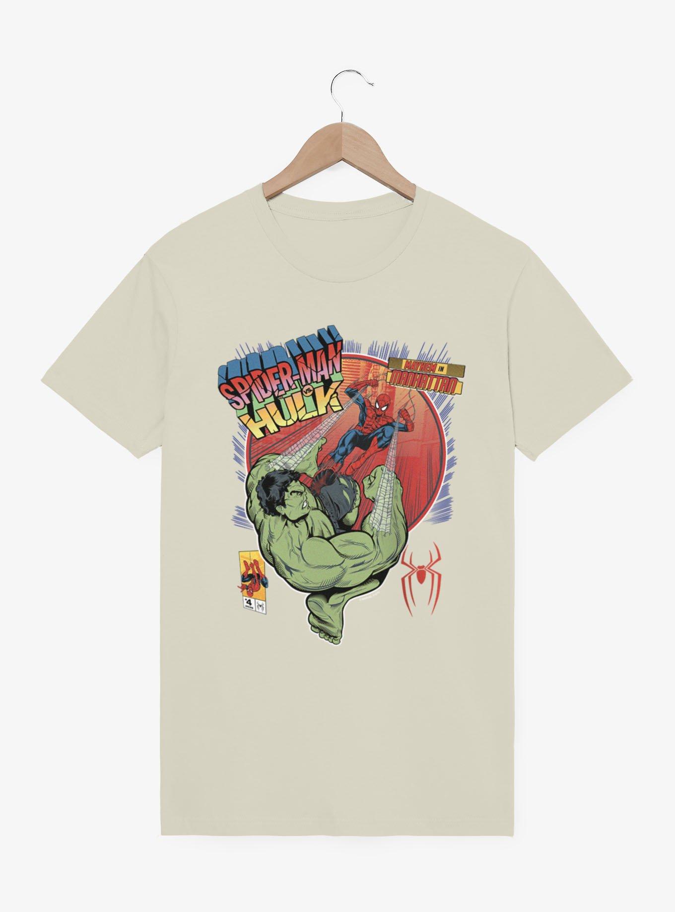 Marvel Spider-Man Brand New Day Mayhem In Manhattan Slingshot Kick T-Shirt, , hi-res