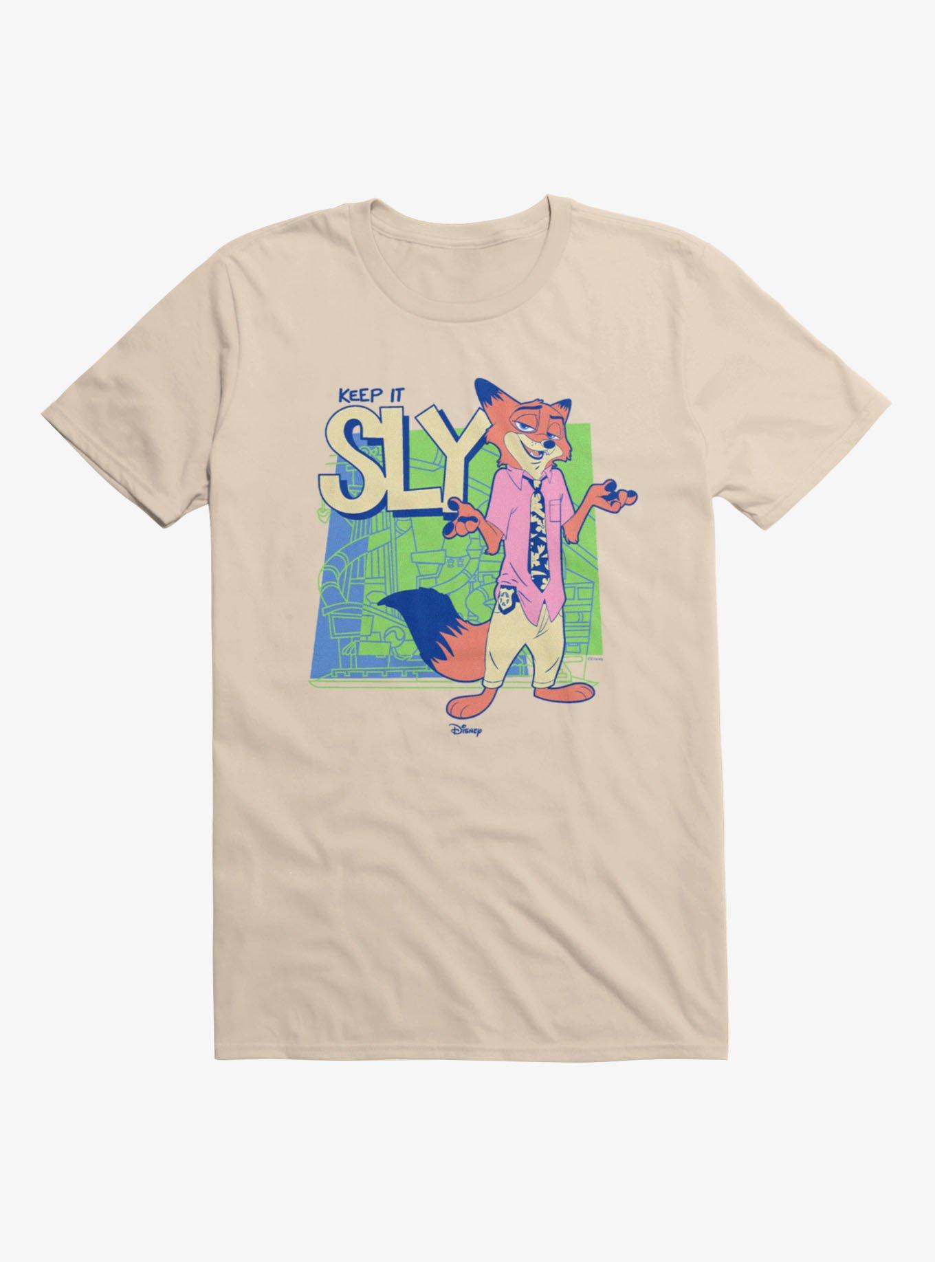Disney Pixar Zootopia 2 Keep It Sly Fox T-Shirt, , hi-res