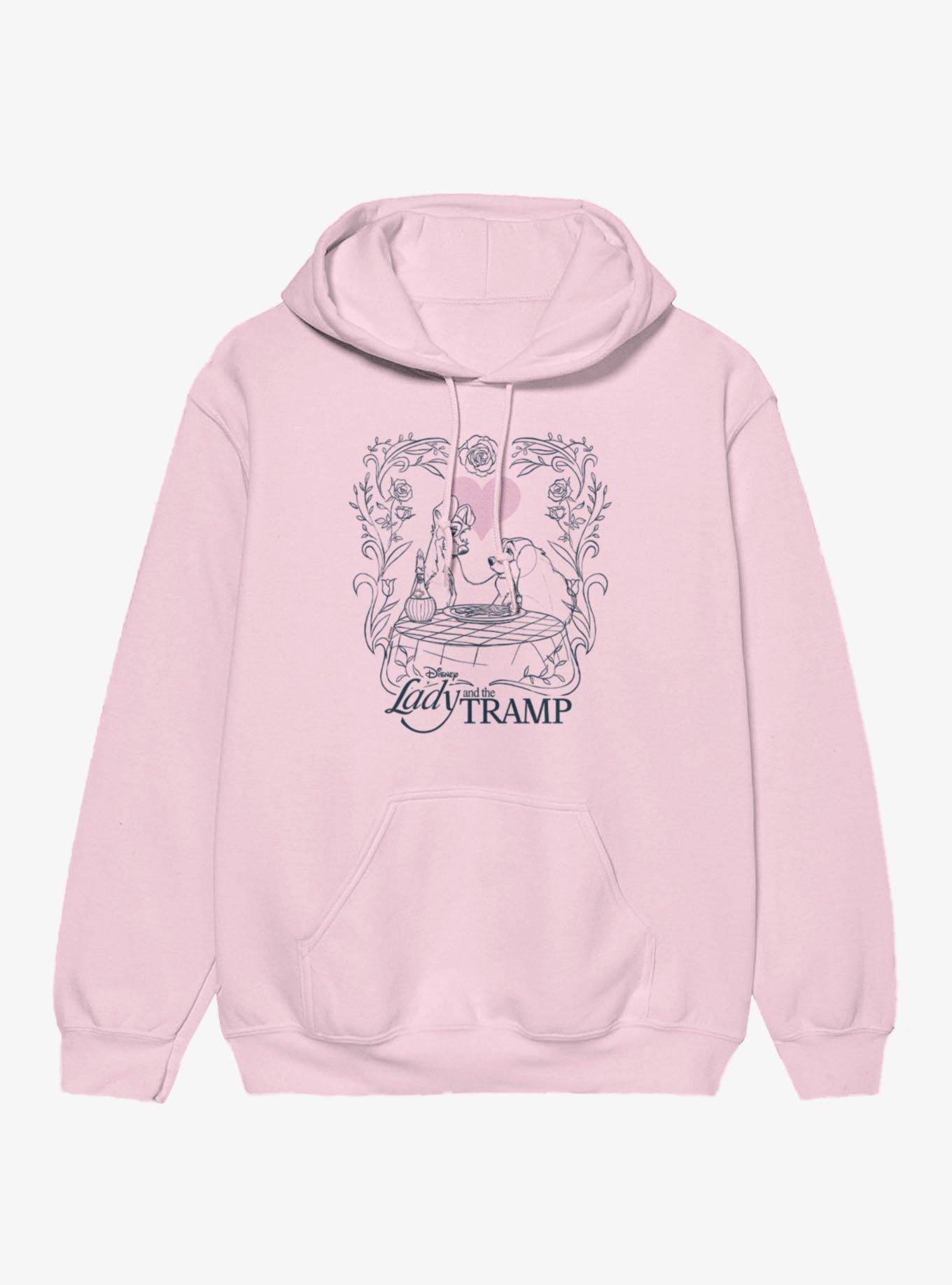 Disney Lady And The Tramp Love Spaghetti Night Hoodie, , hi-res