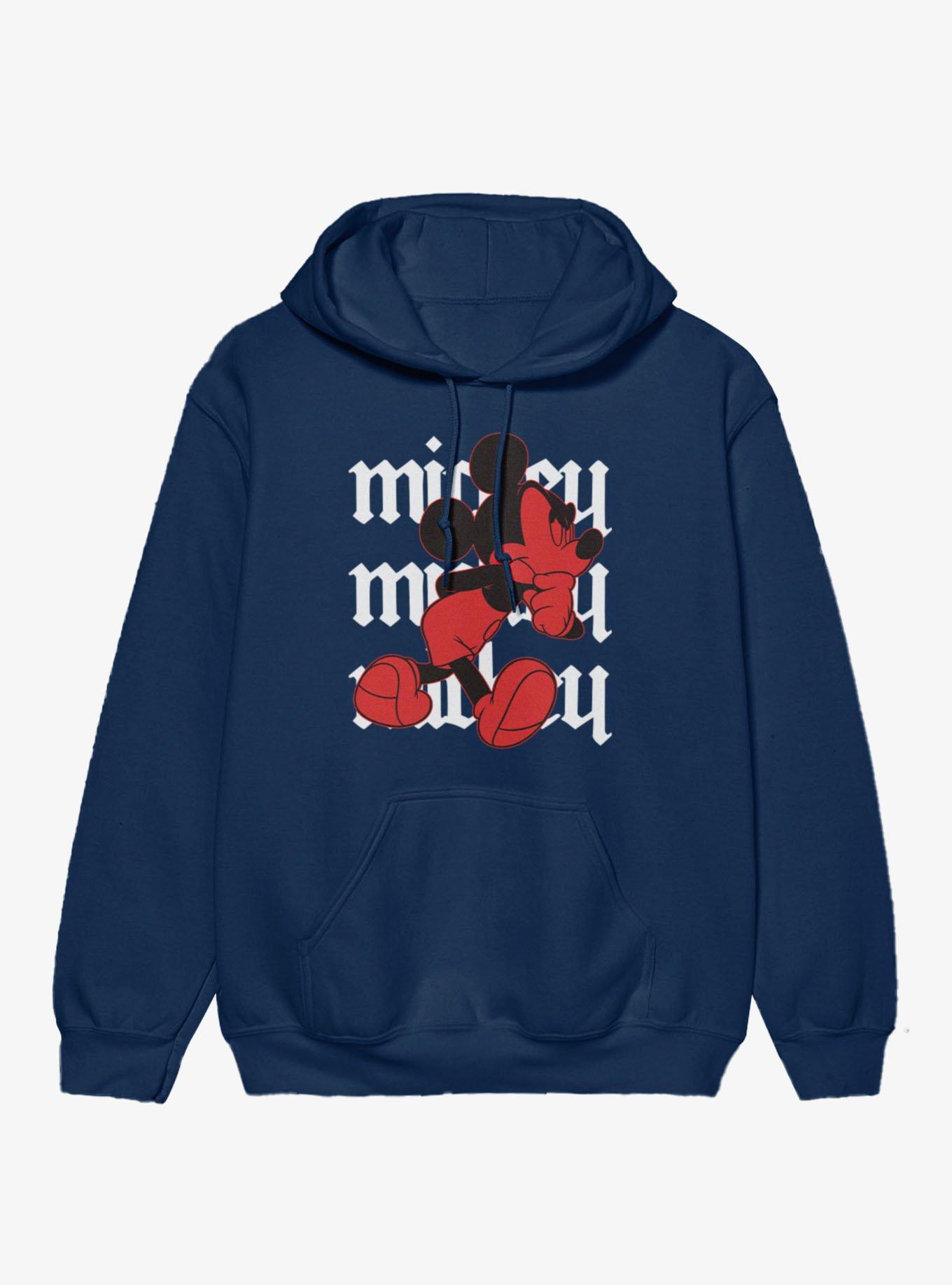 Disney Mickey Mouse Walking Thinker Hoodie, , hi-res