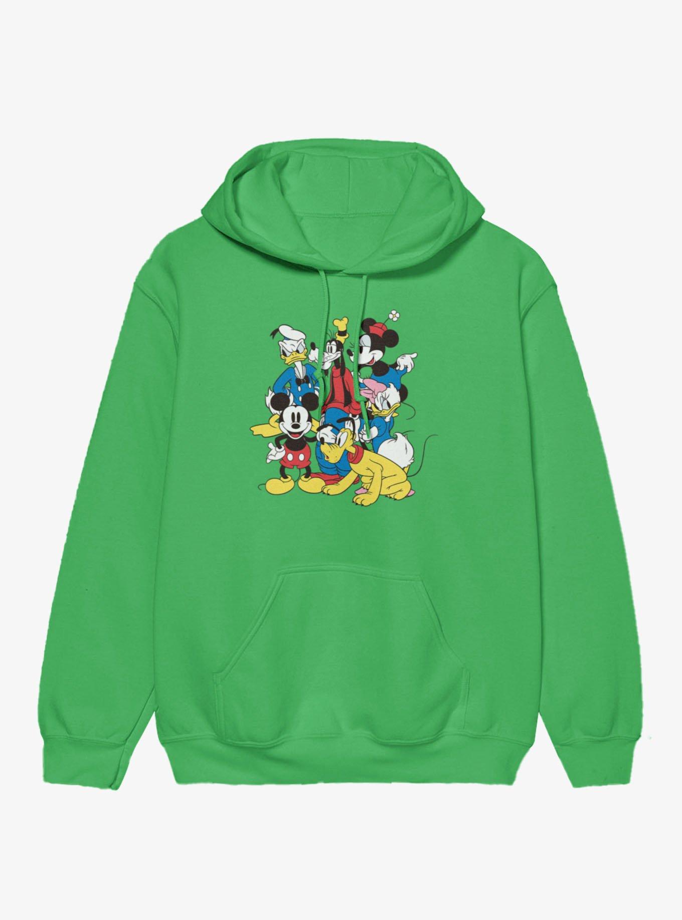 Disney Mickey Mouse Vintage Character Group Hoodie, , hi-res