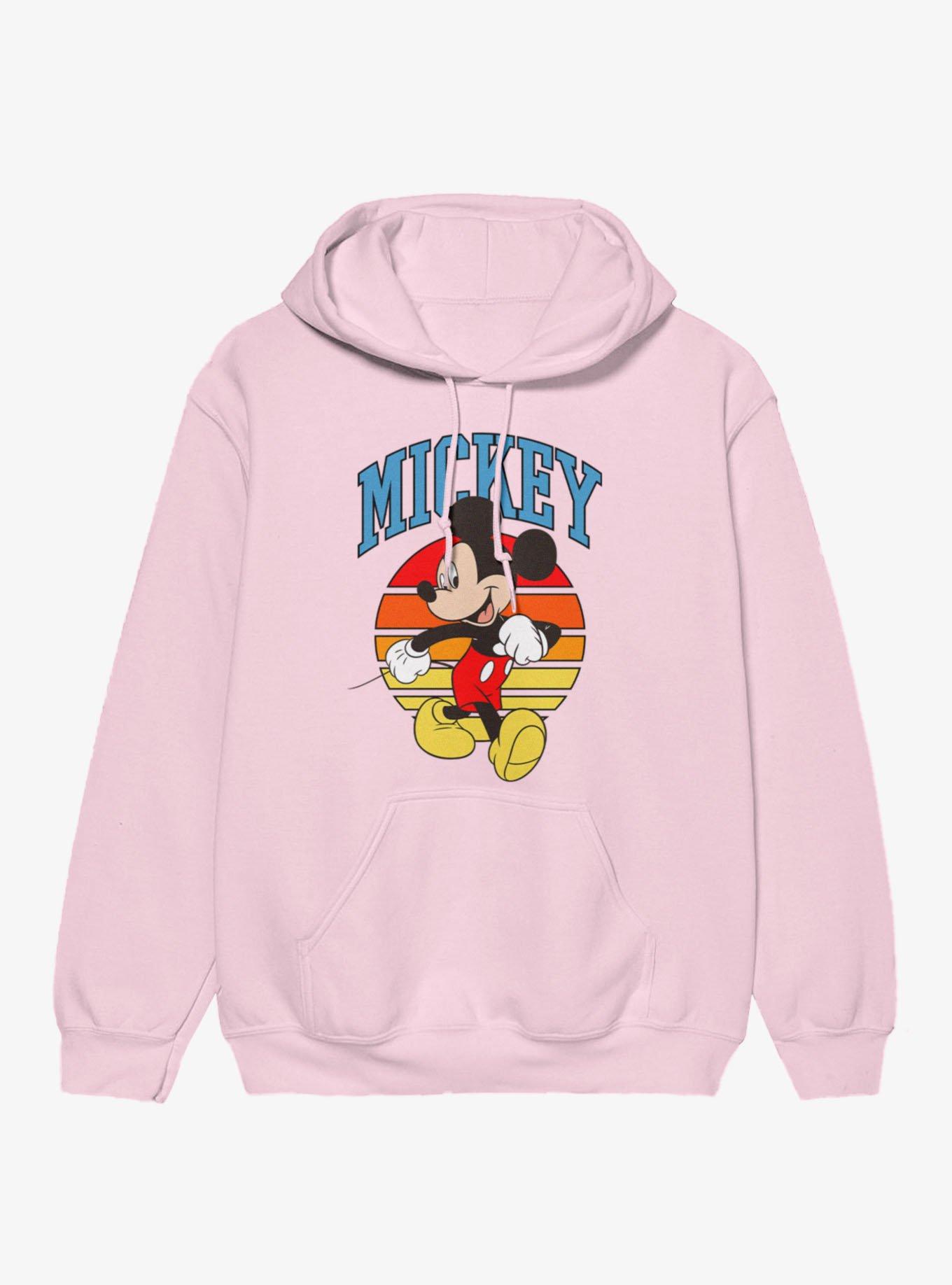 Disney Mickey Mouse Sunrise Circle Hoodie, , hi-res