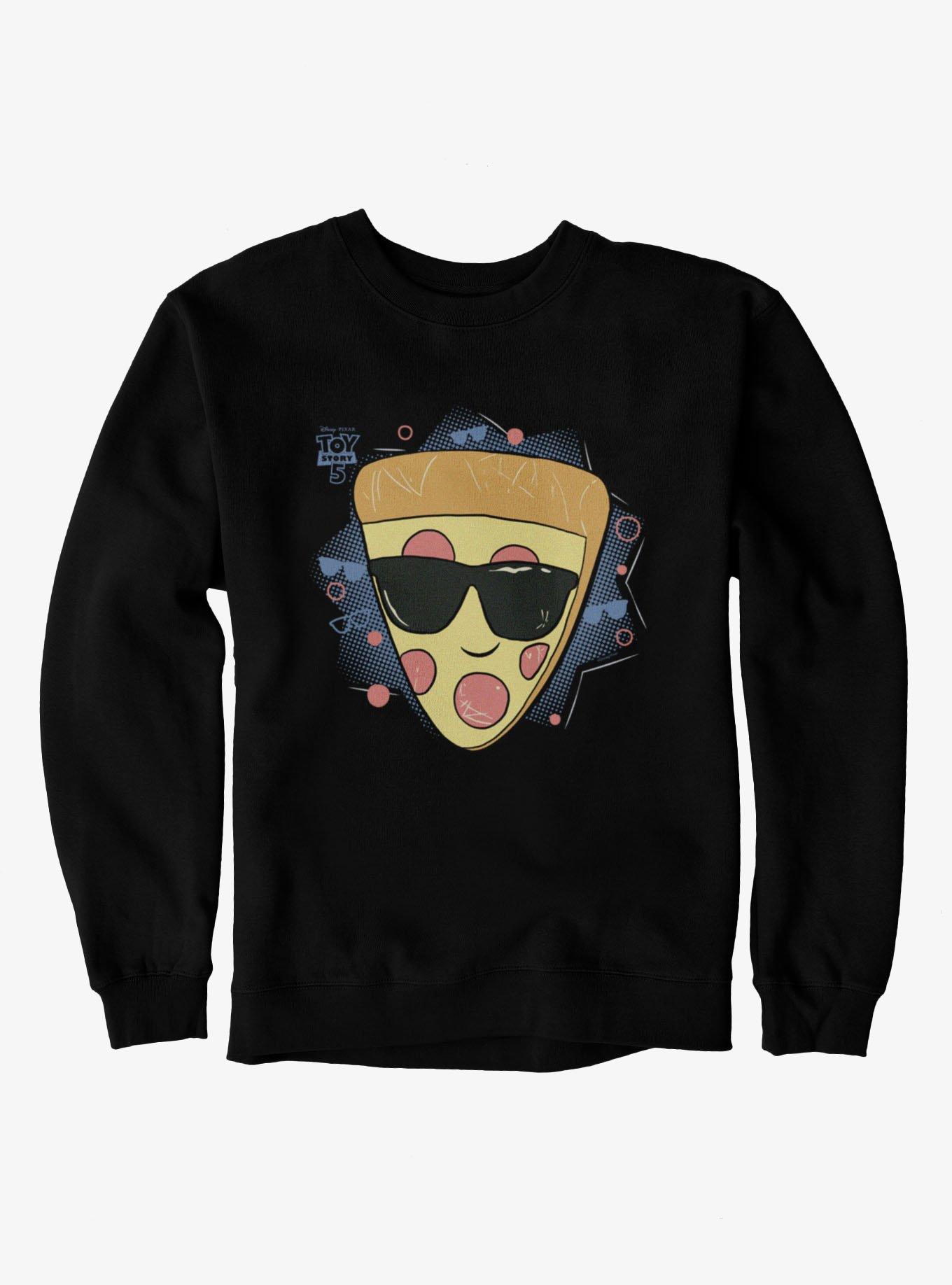 Disney Pixar Toy Story 5 Pizza With Sunglasses Star Icon Sweatshirt, , hi-res