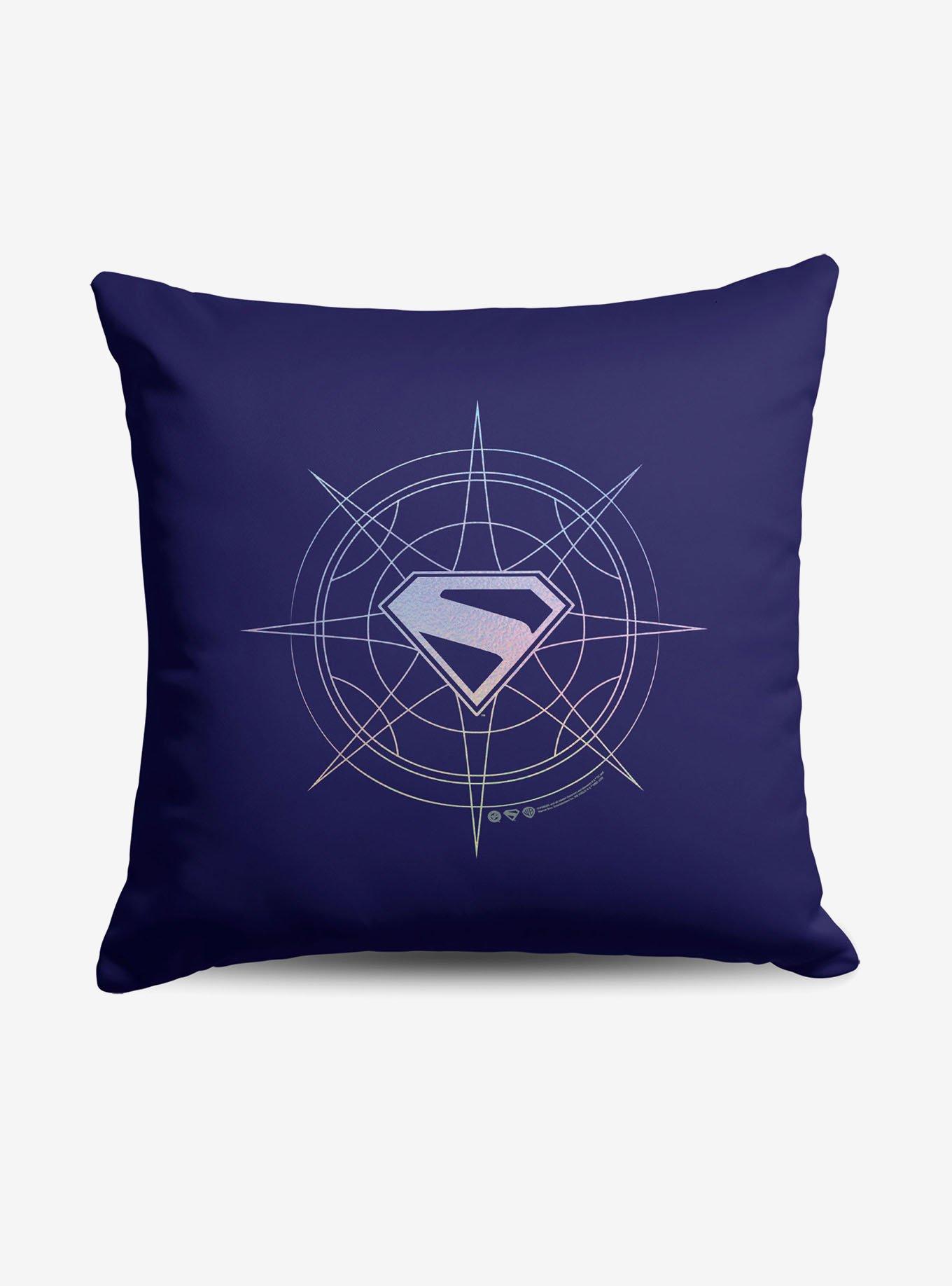 DC Comics Supergirl S Logo Throw Pillow, , hi-res