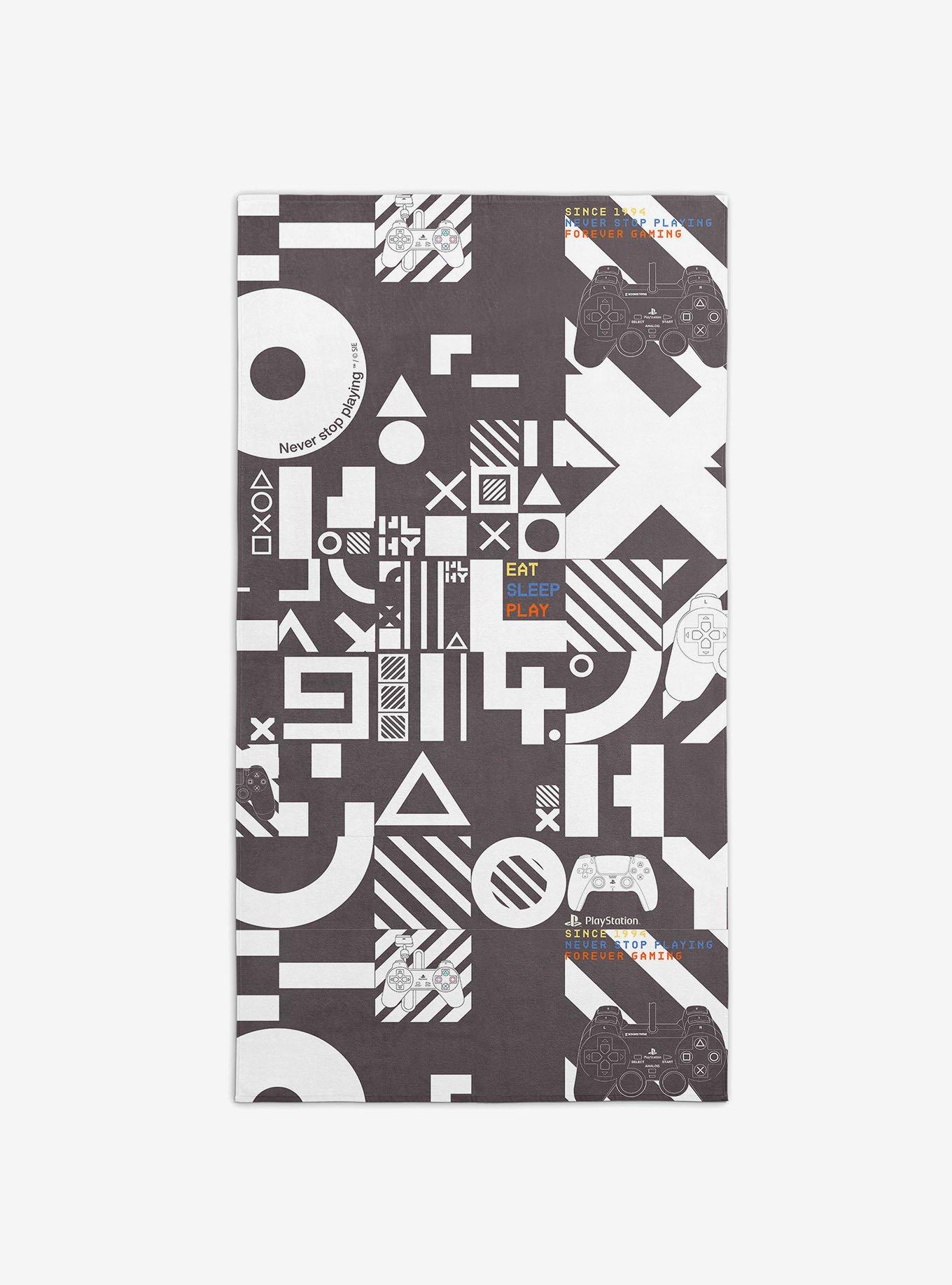 PlayStation Forever Gaming Beach Towel, , hi-res