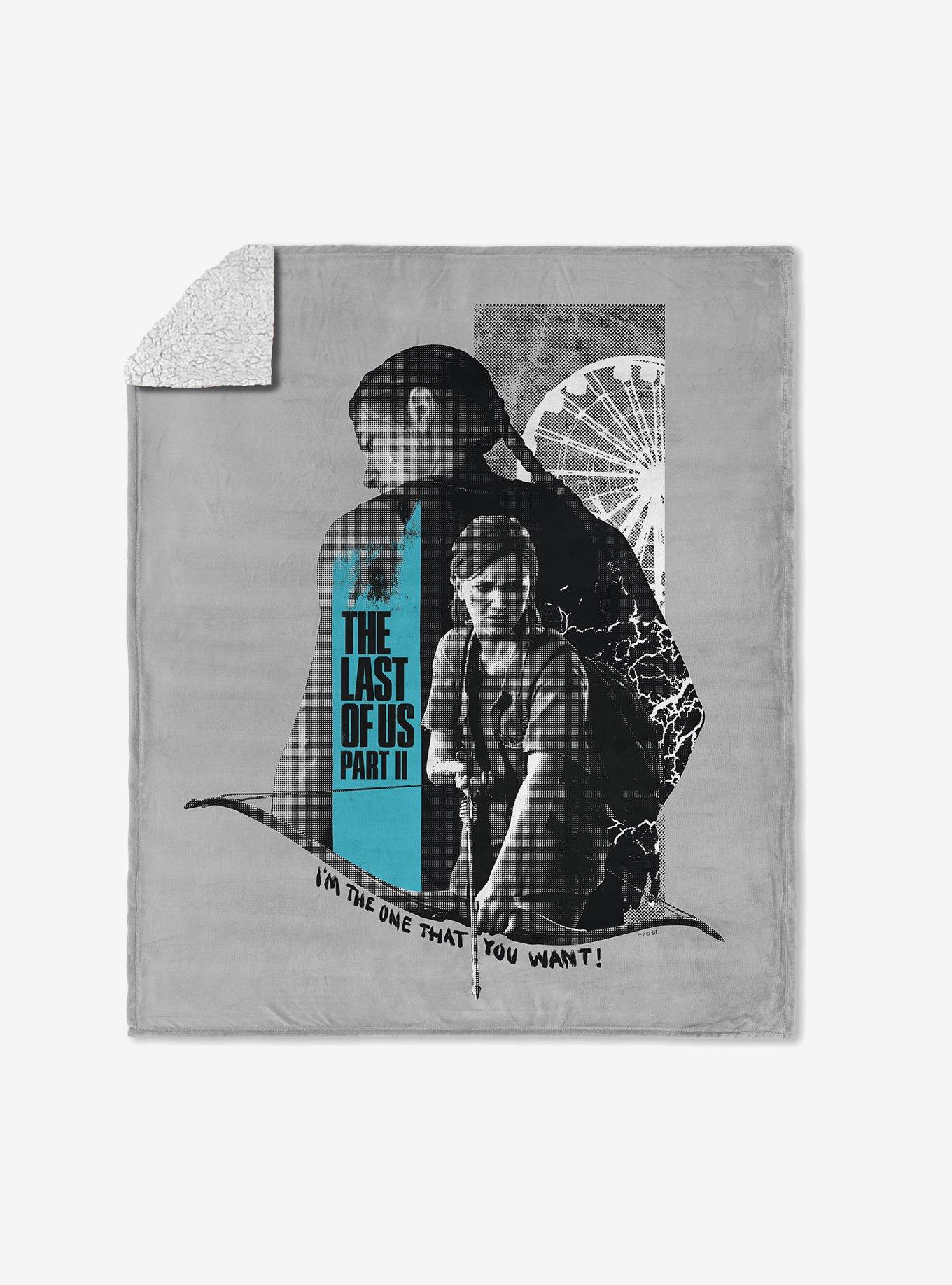 The Last of Us One You Want Silk Touch Sherpa Throw Blanket, , hi-res