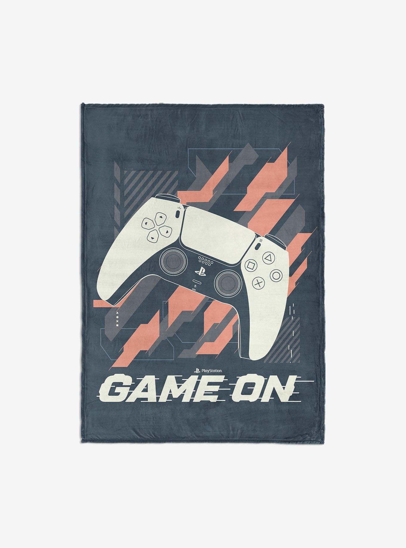 PlayStation Game On 60x80" Silk Touch Throw Blanket, , hi-res
