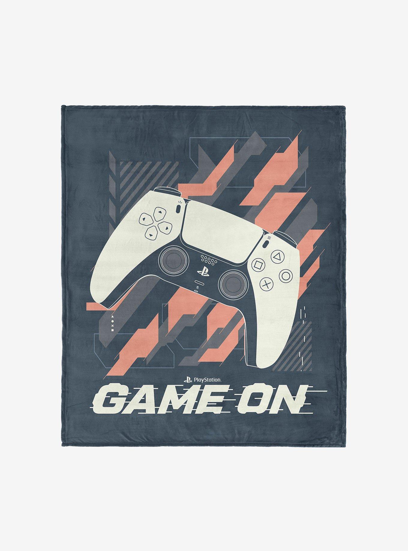 PlayStation Game On 50x60" Silk Touch Throw Blanket, , hi-res