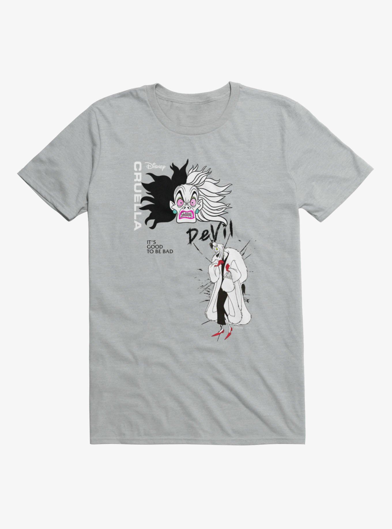 Disney Villains Cruella It's Good To Be Bad T-Shirt, , hi-res
