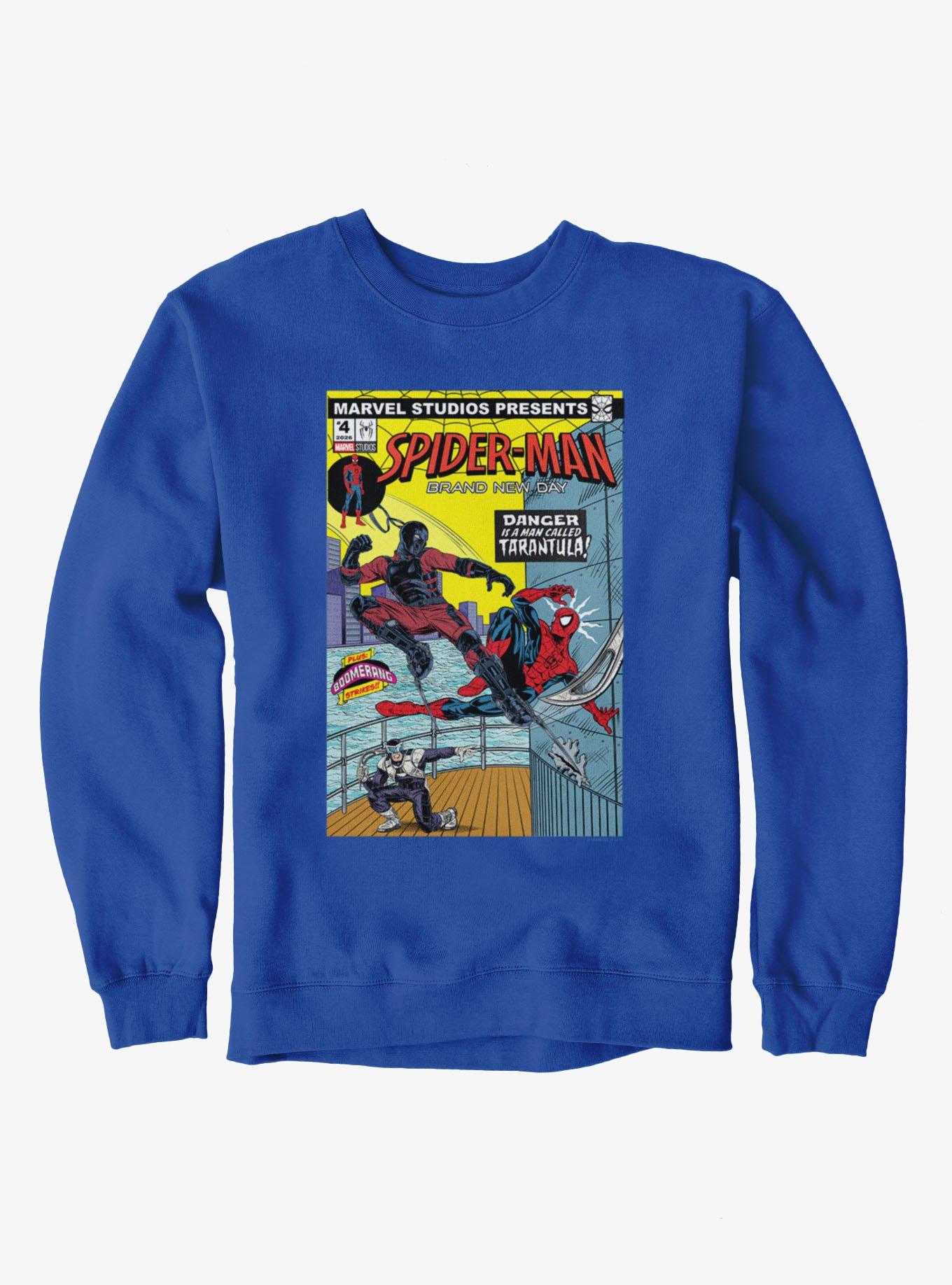 Marvel Spider-Man Brand New Day Danger A Man Called Tarantula Comic Cover Sweatshirt, , hi-res
