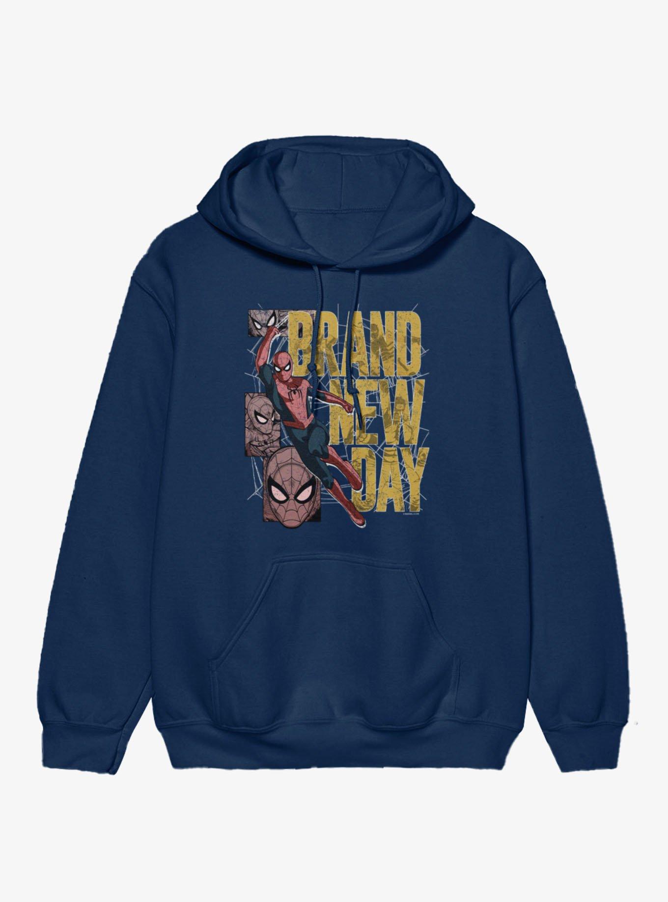 Marvel Spider-Man Brand New Day Swinging Panel Hoodie, , hi-res