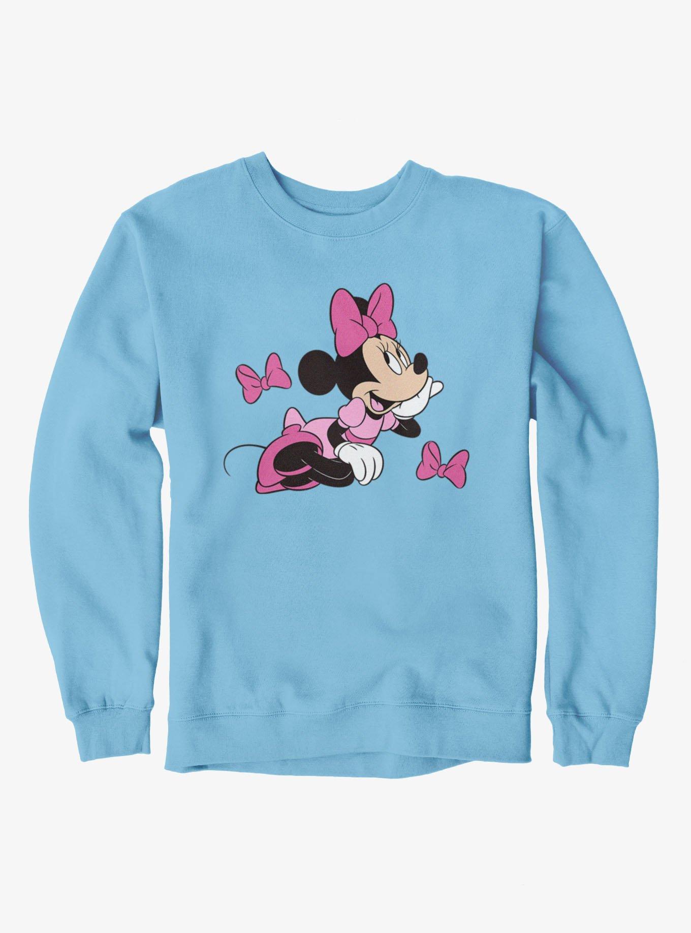 Disney Minnie Mouse Pink Bow Dreamer Sweatshirt, , hi-res