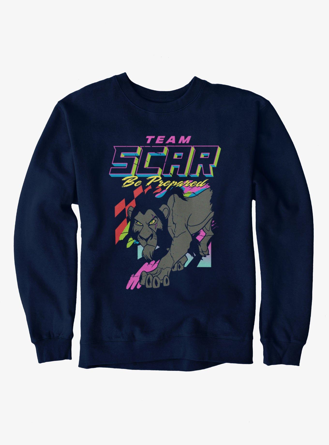 Disney Lion King Team Scar Be Prepared Sweatshirt, , hi-res