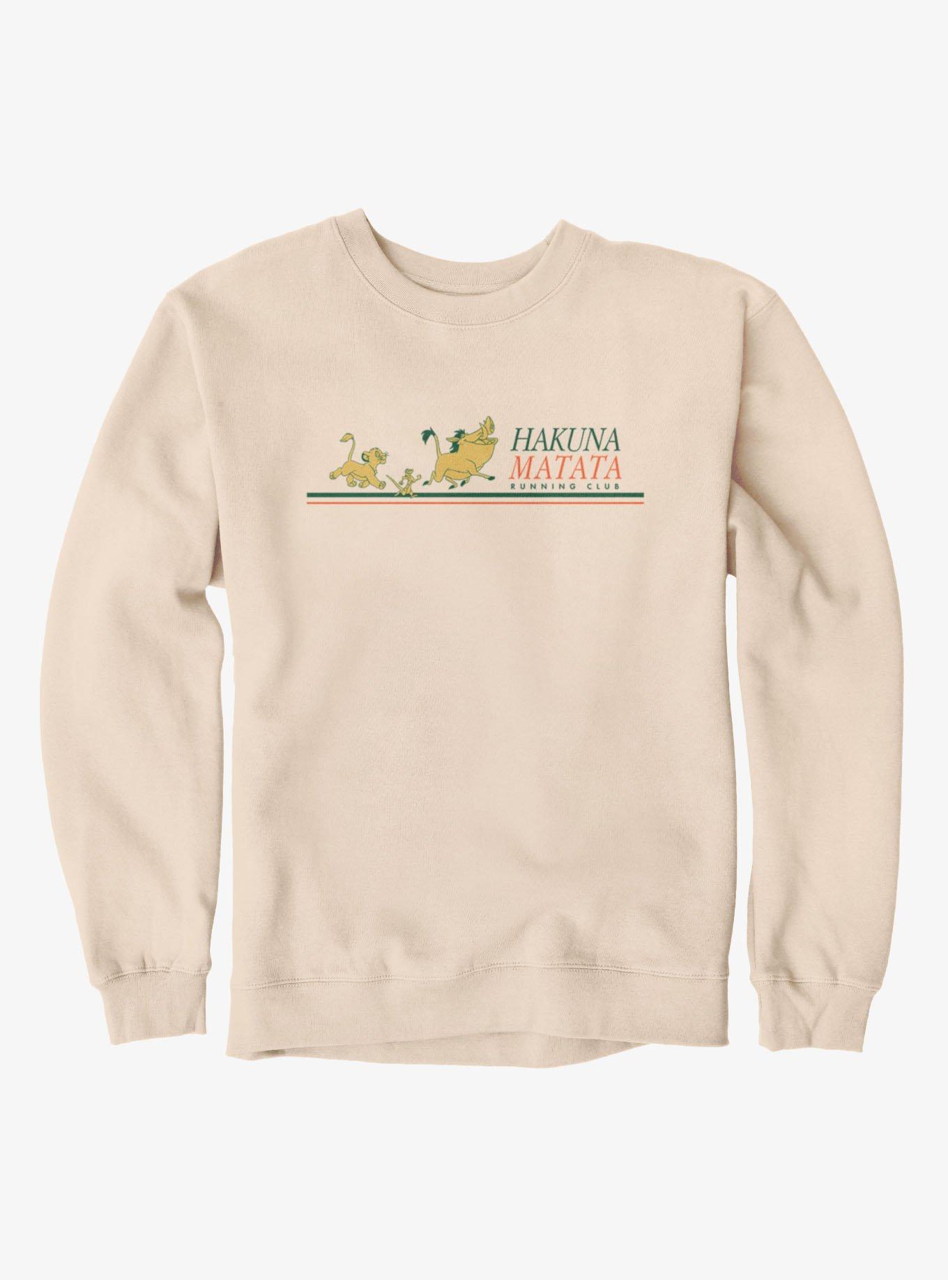 Disney Lion King Hakuna Matata Running Club Sweatshirt, , hi-res