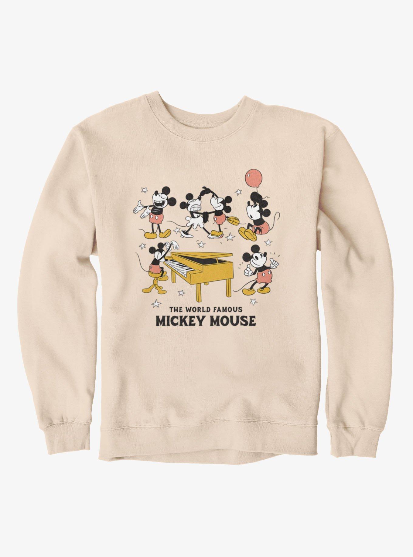 Disney Mickey Mouse World Famous Vintage Fun Sweatshirt, , hi-res