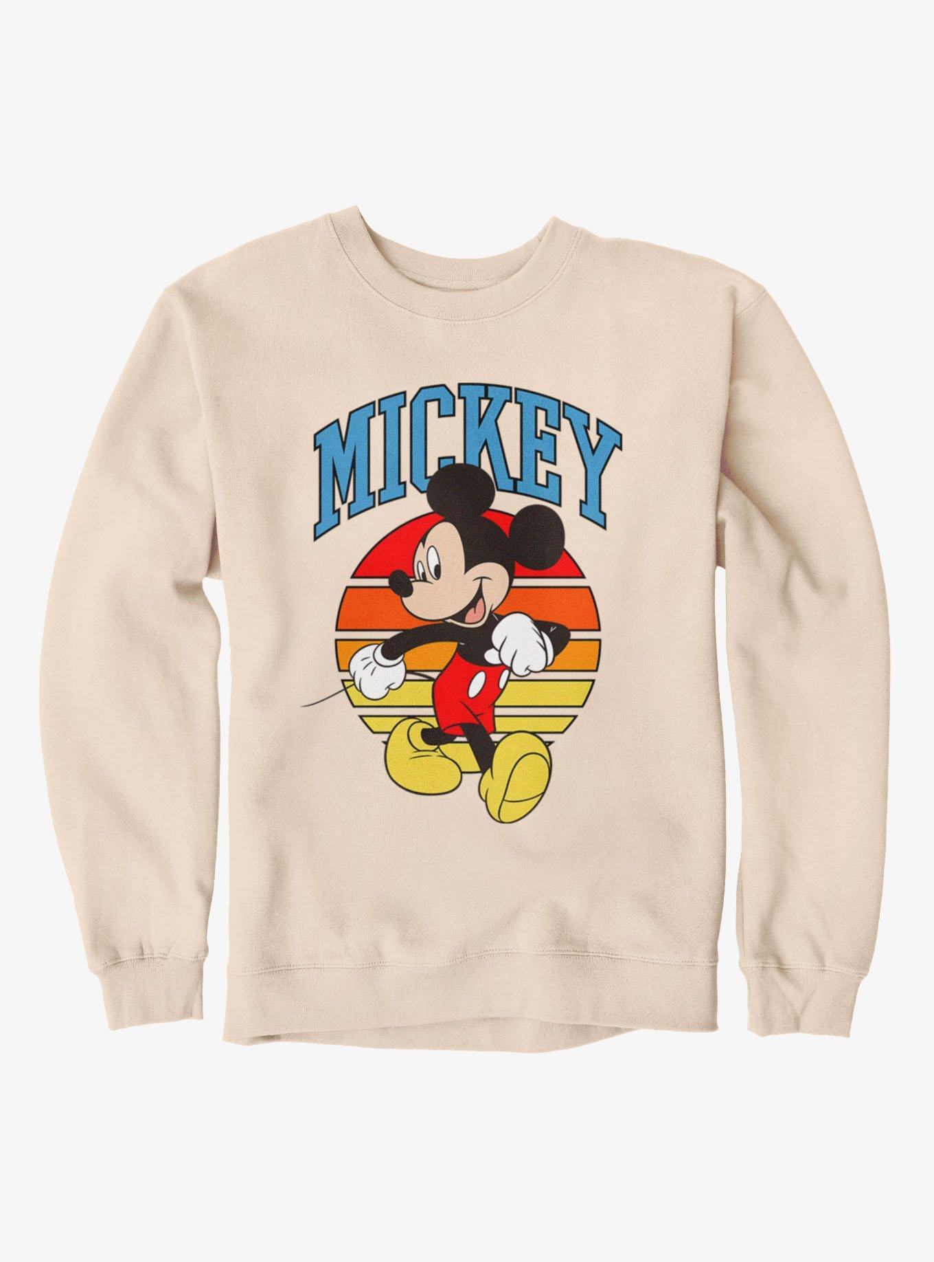 Disney Mickey Mouse Sunrise Circle Sweatshirt, , hi-res