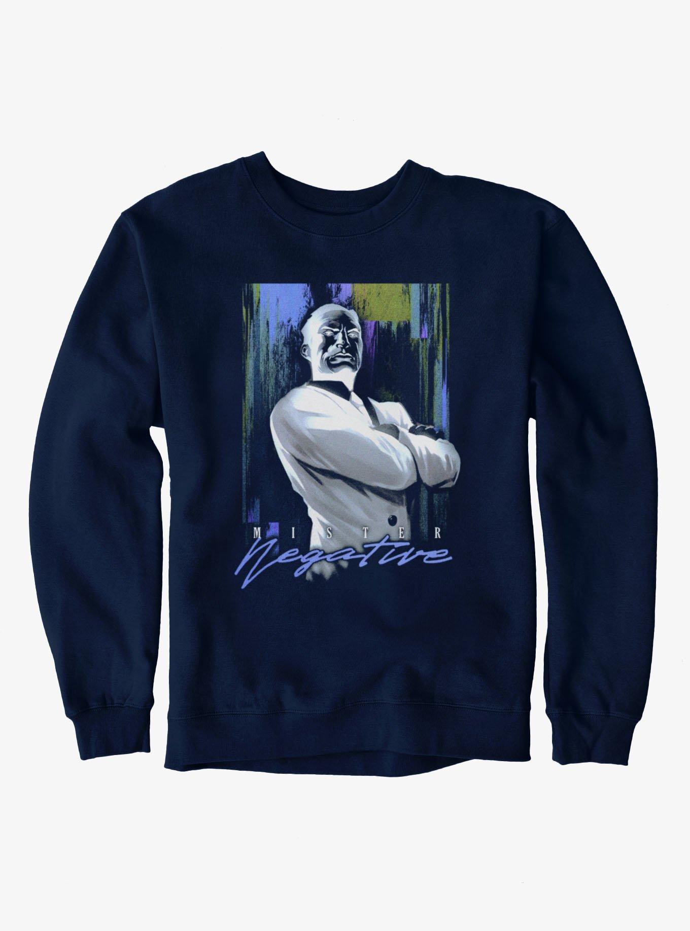 Marvel Spider-Man Mister Negative Comic Portrait Sweatshirt