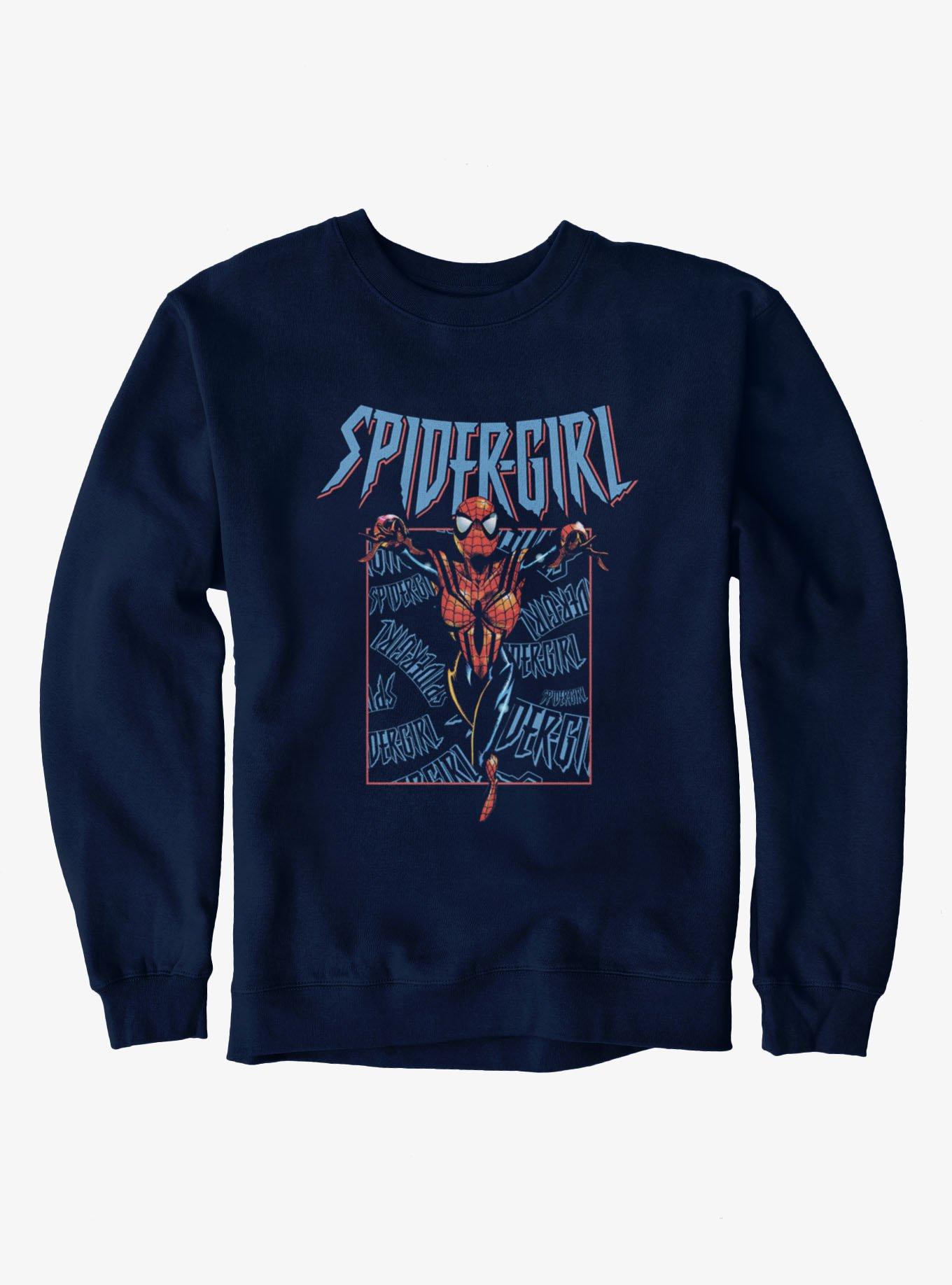 Marvel Spider-Man Spider-Girl Boxed In Red Sweatshirt, , hi-res