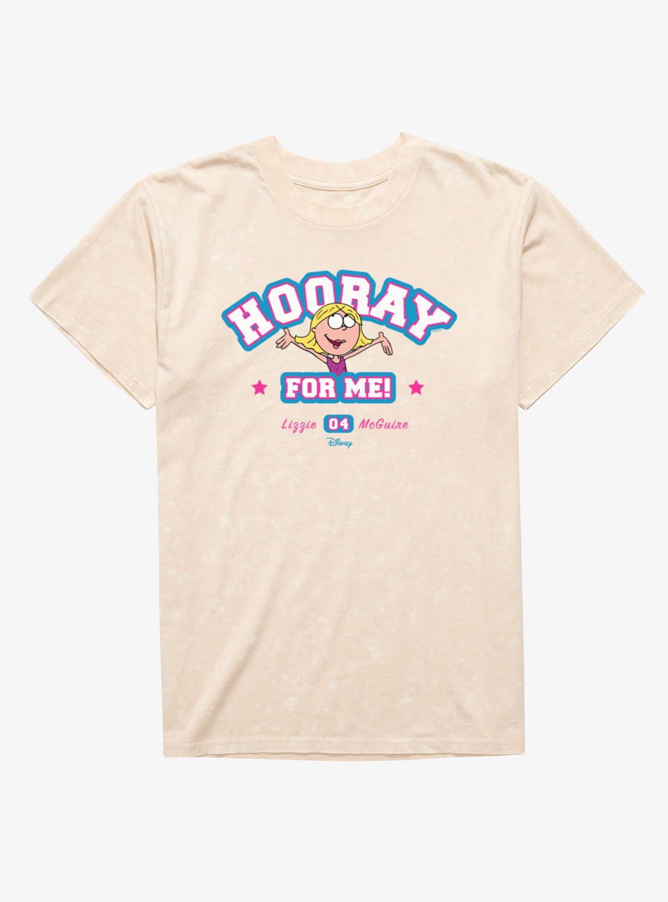 Disney Lizzie McGuire Hooray For Me 04 Cheer Mineral Wash T-Shirt, , hi-res