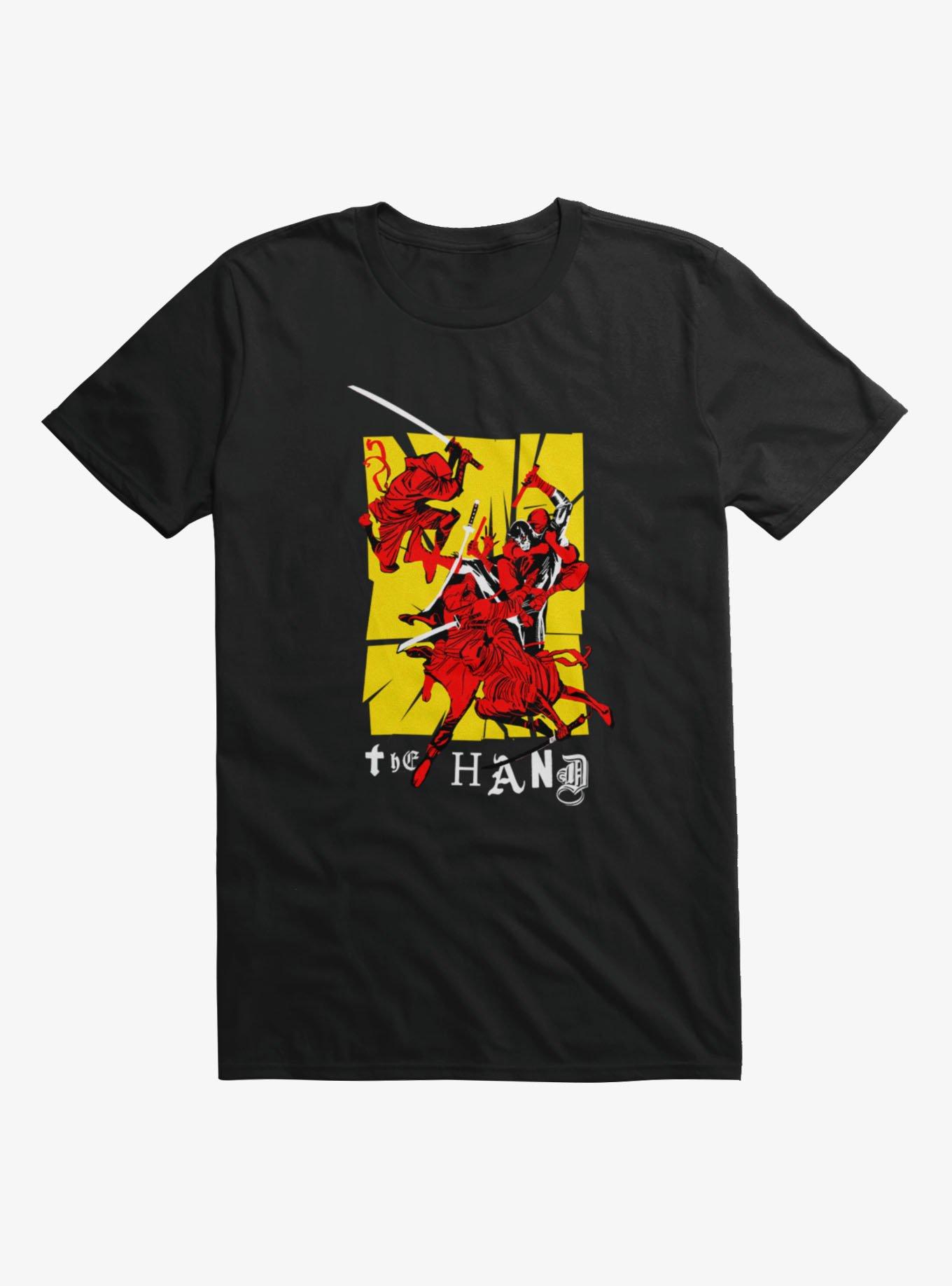 Marvel Comics The Hand Vs Daredevil Ransom Letters T-Shirt
